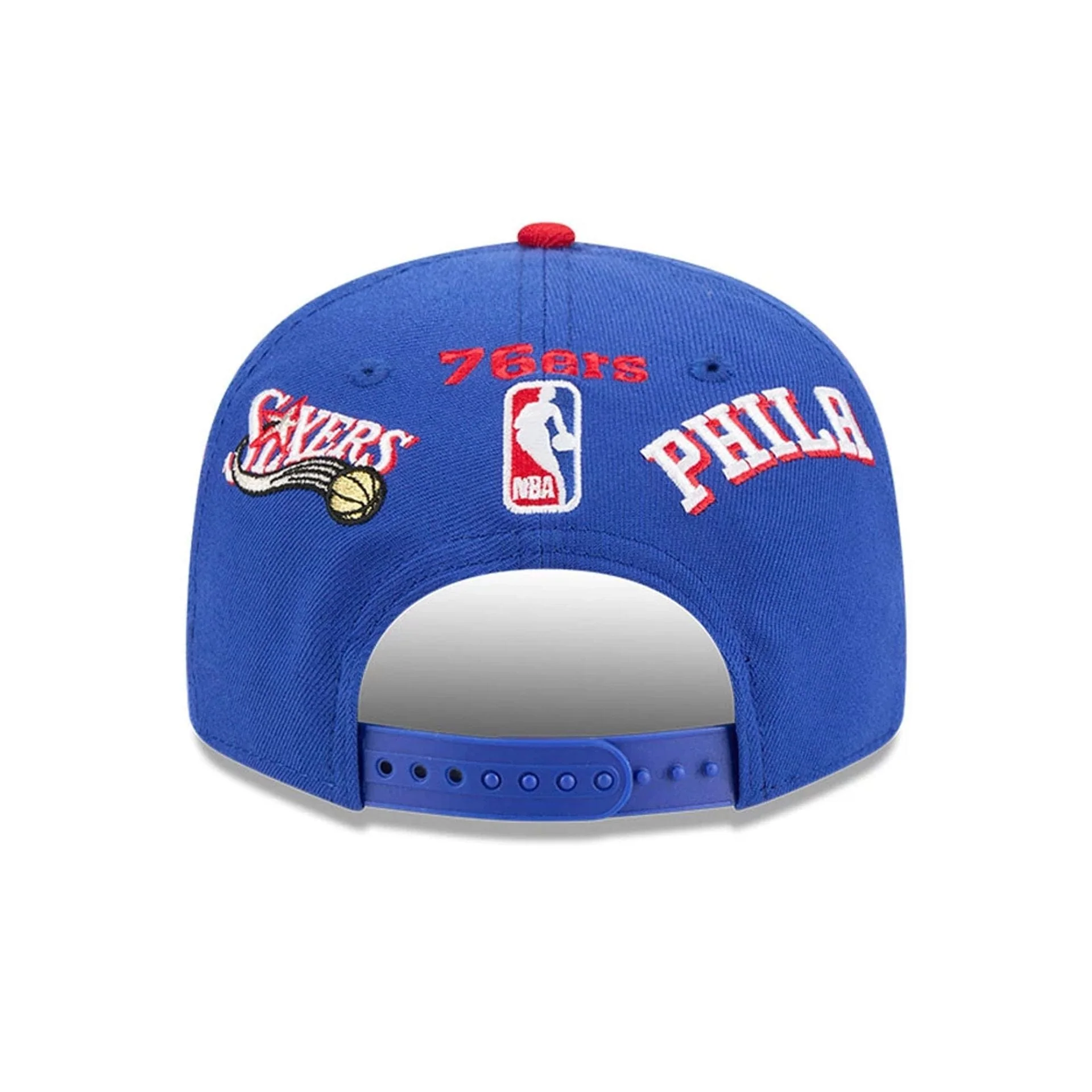 76ers NBA Hardwood Classic ASG Blue 9FIFTY Snapback Adjustable Cap - Image 5