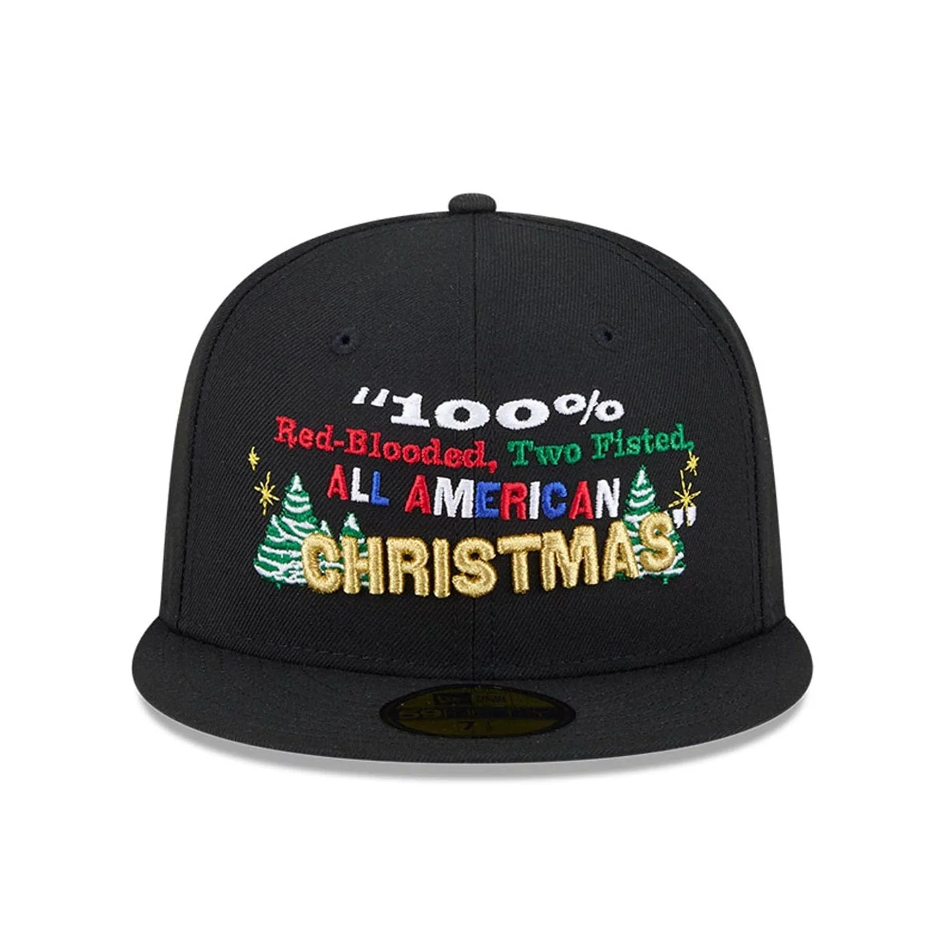 A Christmas Story Warner Brothers Black 59FIFTY Fitted Cap - Image 3