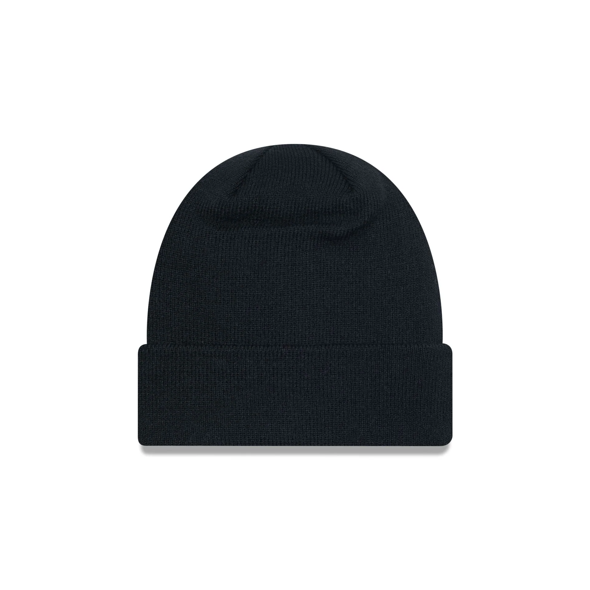AC Milan Black Cuff Knit Beanie Hat - Image 2