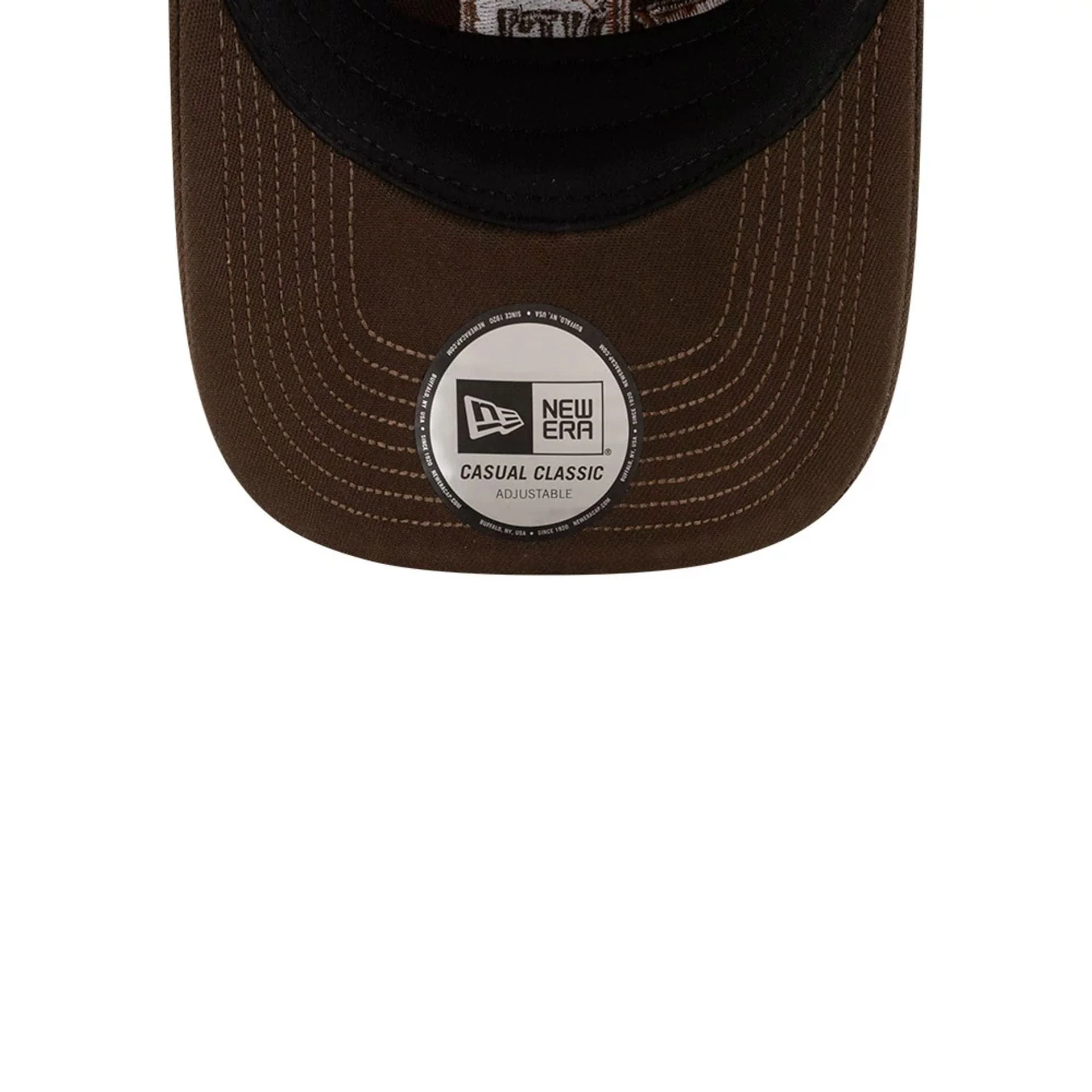 All Over Logos NFL X Bad Bunny Brown Casual Classic Adjustable Cap - Image 7