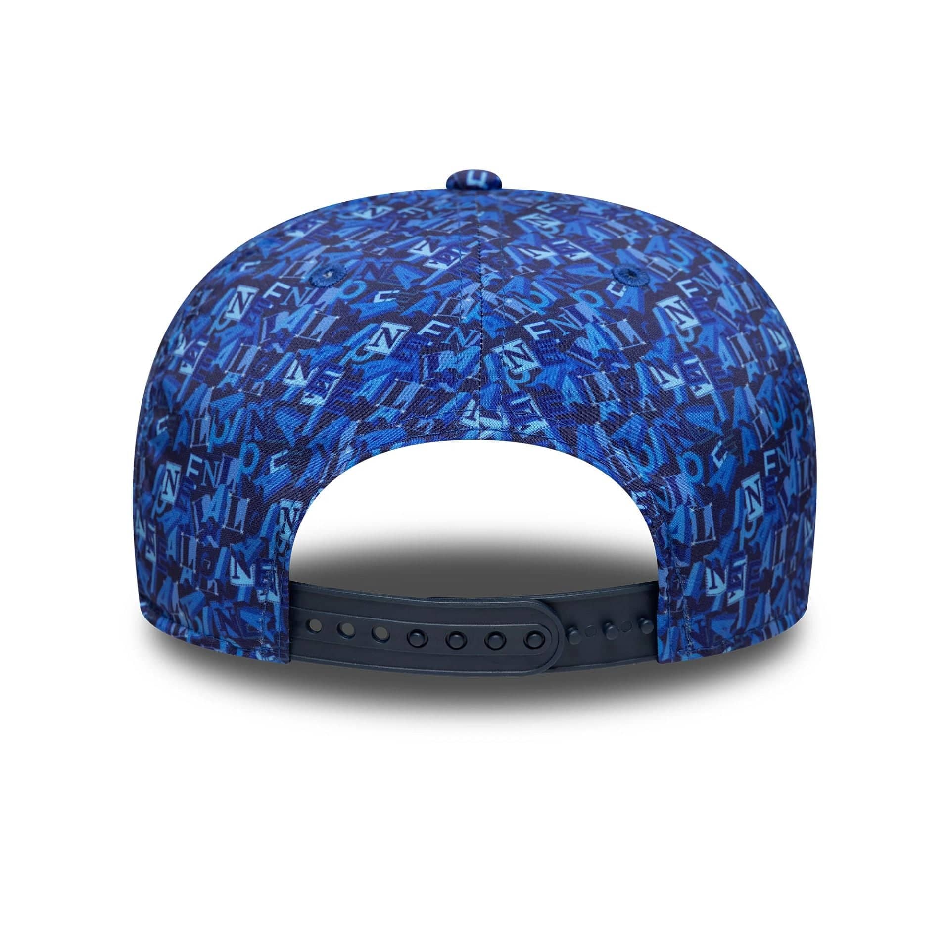 Alpine Racing All Over Print Navy 9FIFTY Stretch Snap Cap - Image 4