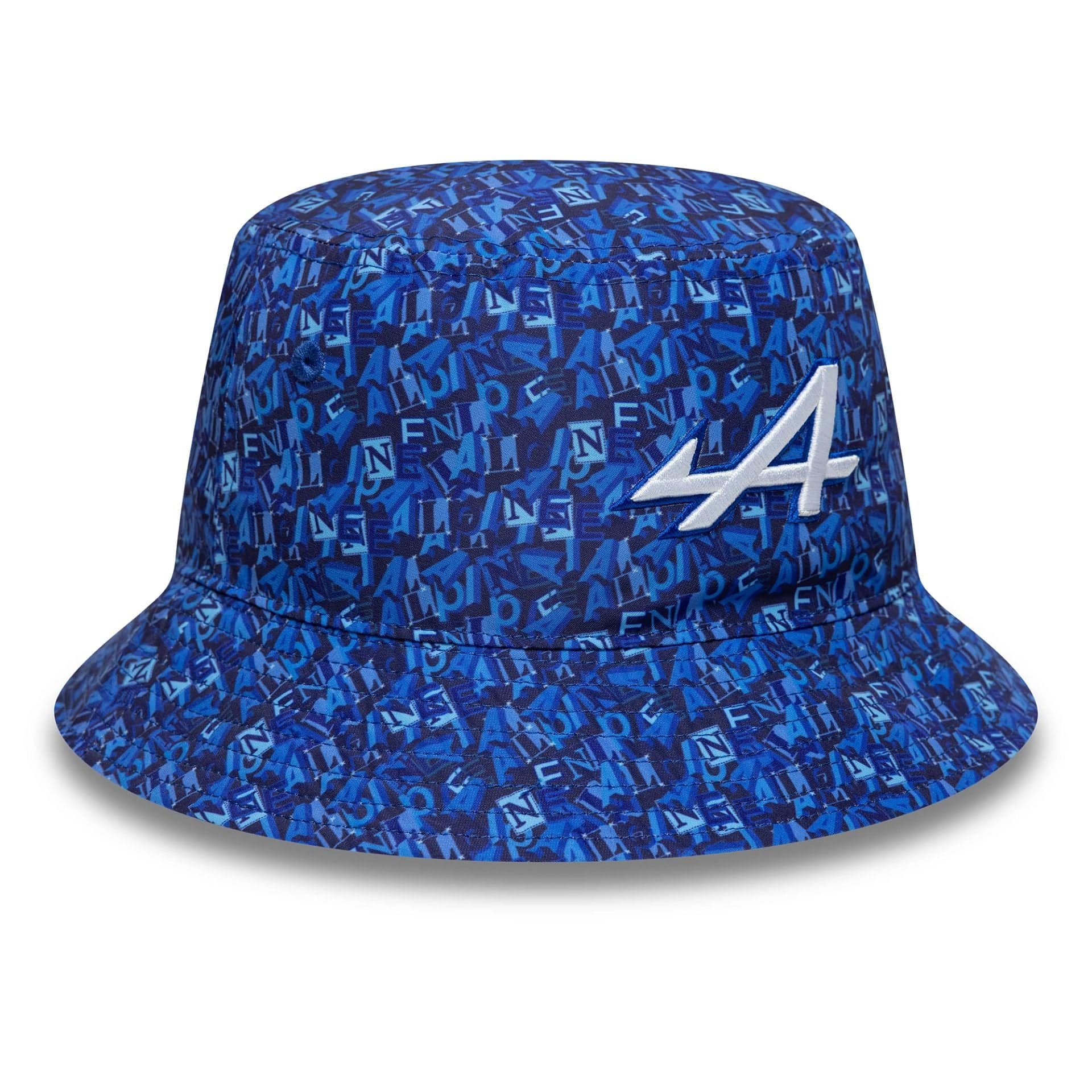 Alpine Racing All Over Print Navy Bucket Hat - Image 3