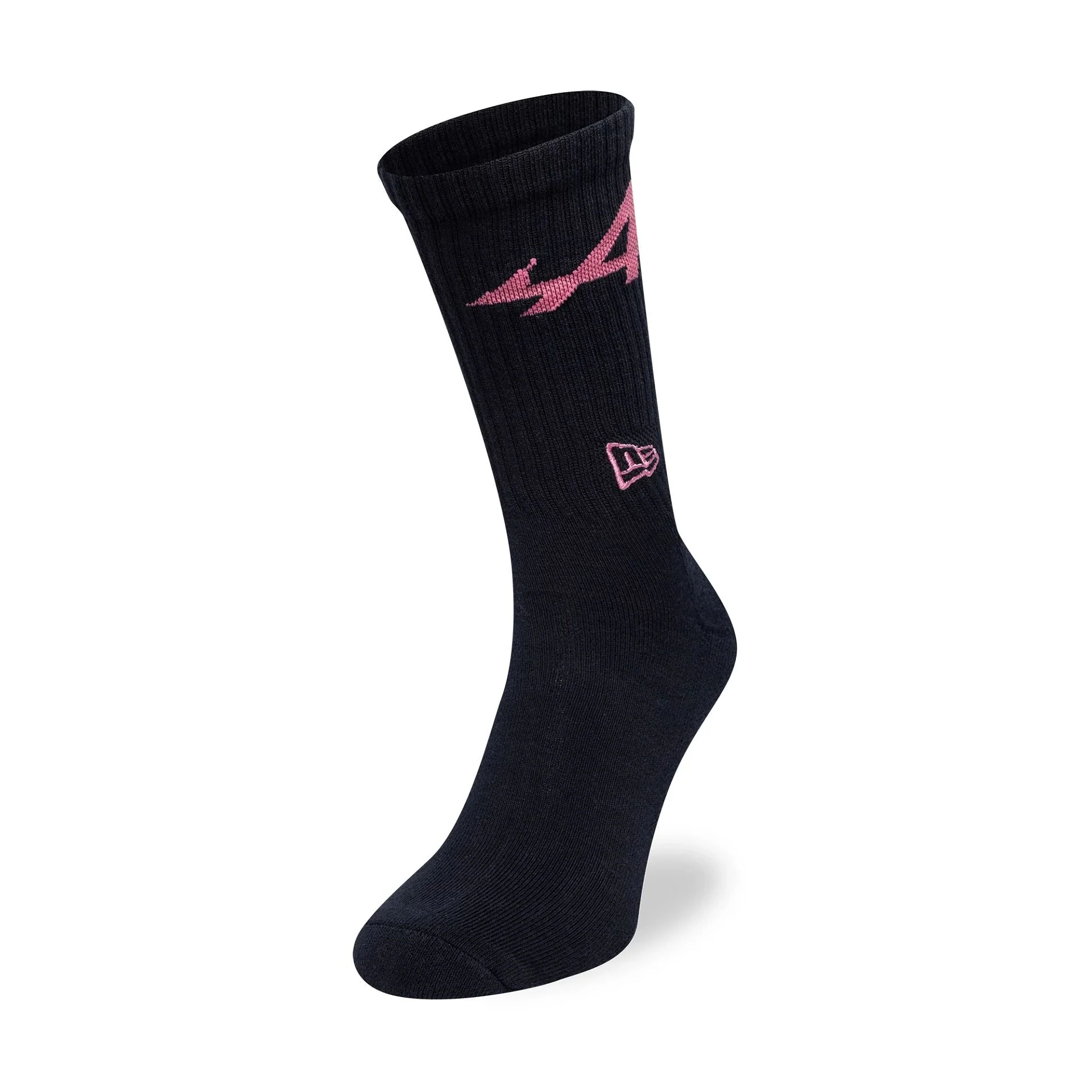Alpine Racing Alpine Logo Navy 3 Pack Crew Socks - Image 3