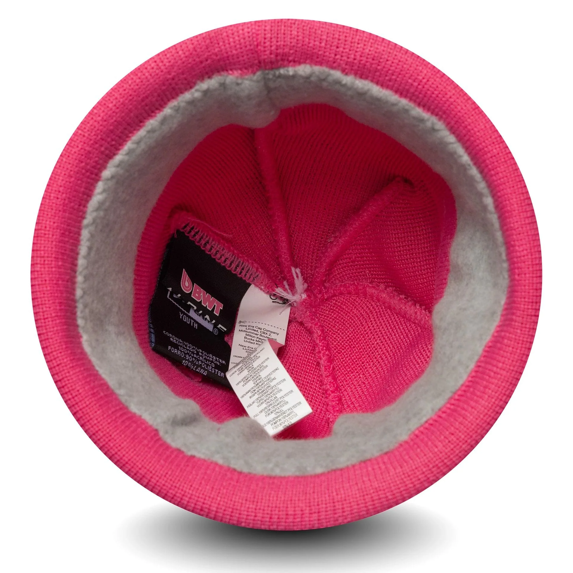 Alpine Racing Youth Replica Jack Doohan Pink Cuff Knit Beanie Hat - Image 3