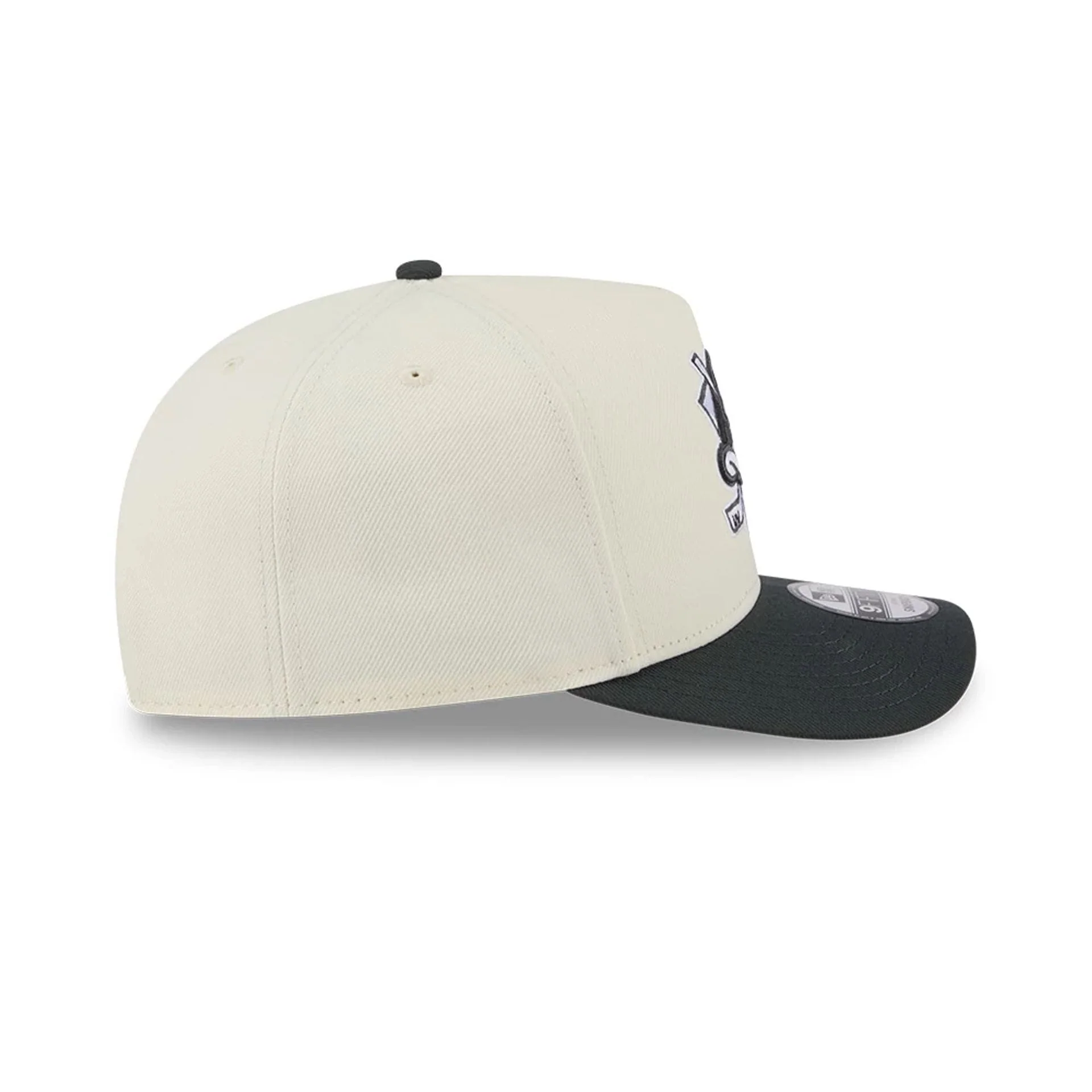 Anaheim Ducks NHL Chrome Cream 9FIFTY A-Frame Snapback Adjustable Cap - Image 6