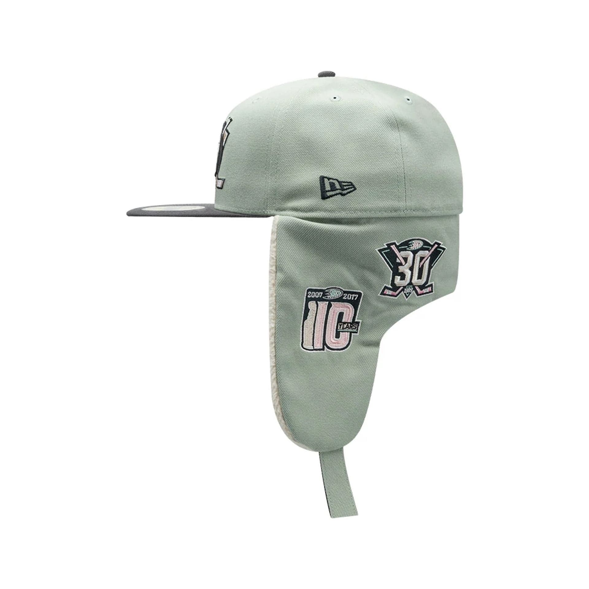 Anaheim Ducks NHL Patch Pastel Green Dogear 59FIFTY Fitted Cap - Image 10