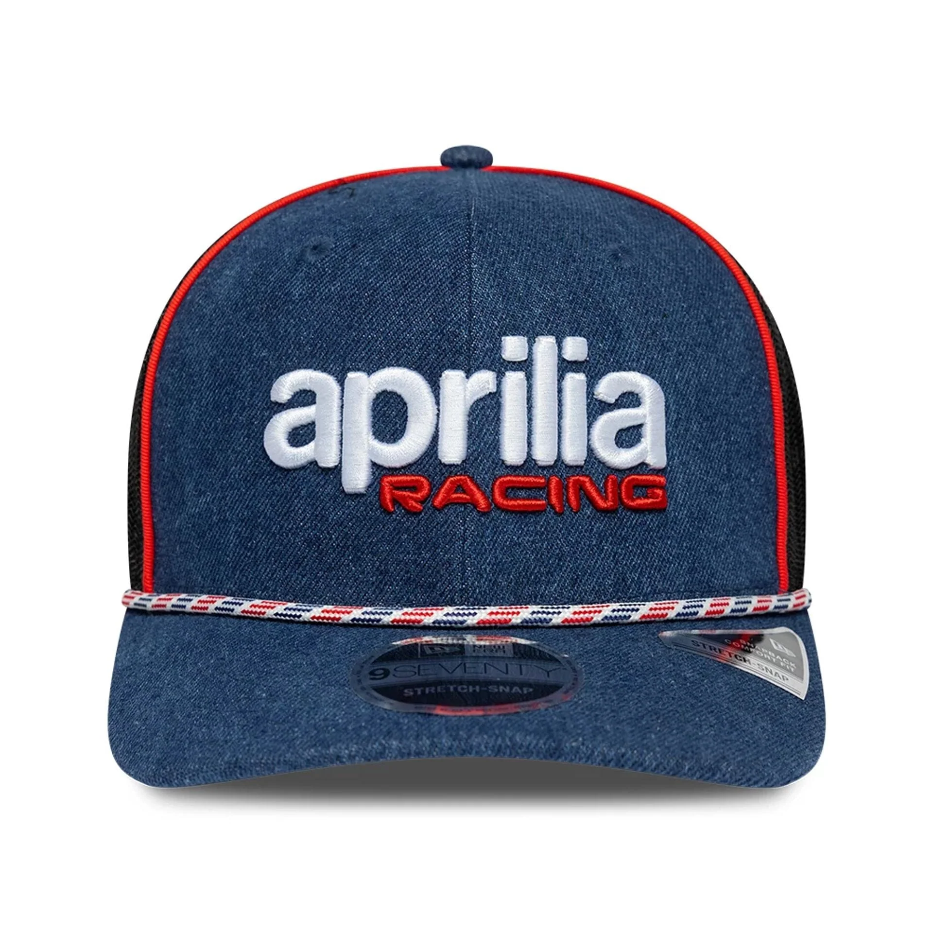 Aprilia Replica Austin Race Special Blue 9SEVENTY Stretch Snap Adjustable Cap - Image 3