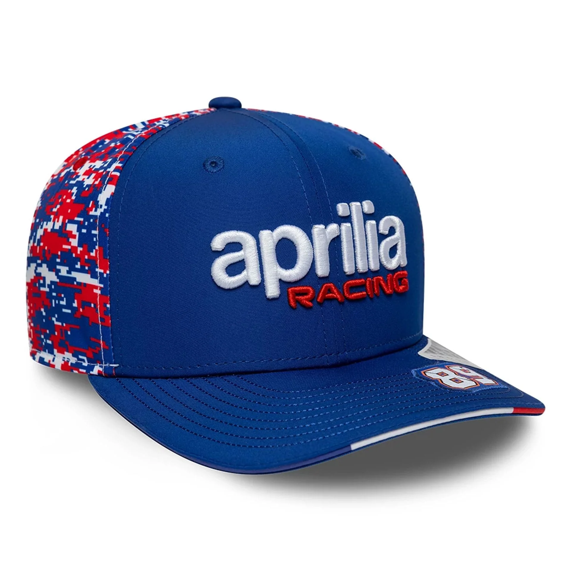 Aprilia Replica Jorge Martin Le Mans Race Special Blue 9SEVENTY Stretch Snap Adjustable Cap - Image 3