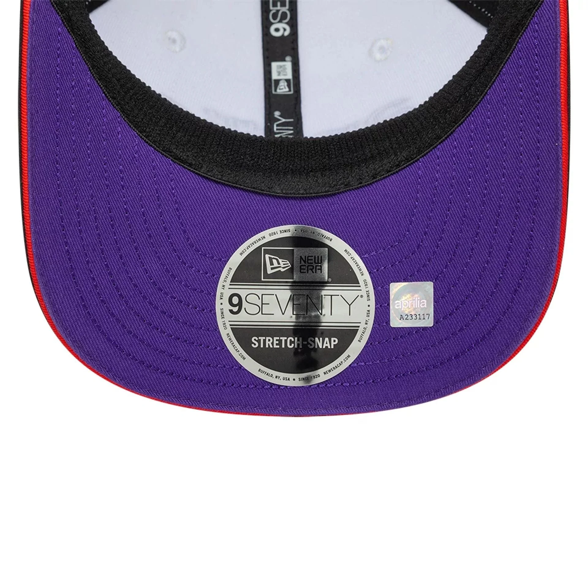 Aprilia Replica Jorge Martin White 9SEVENTY Stretch Snap Adjustable Cap - Image 2