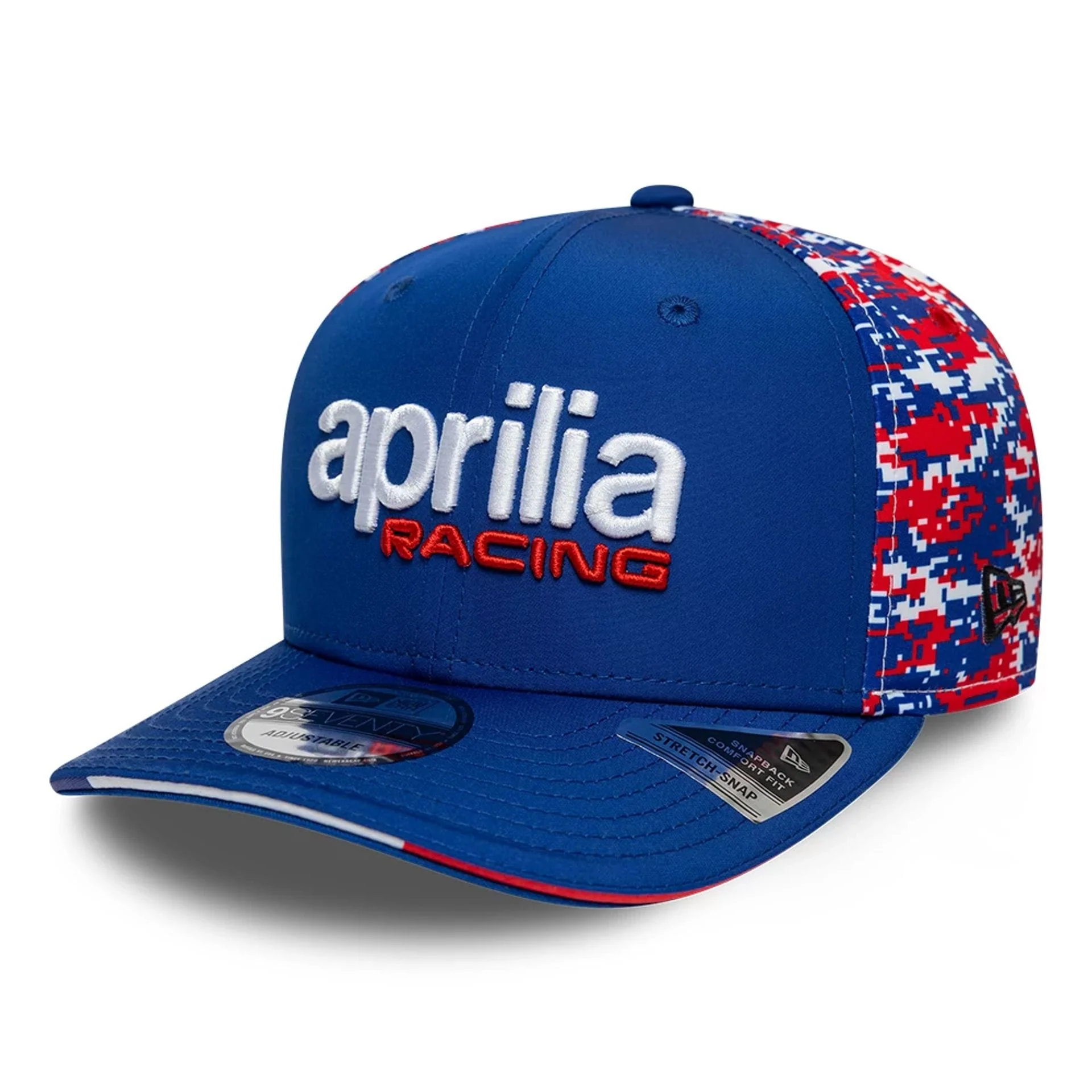 Aprilia Replica Le Mans Race Special Blue 9SEVENTY Stretch Snap Adjustable Cap - Image 3