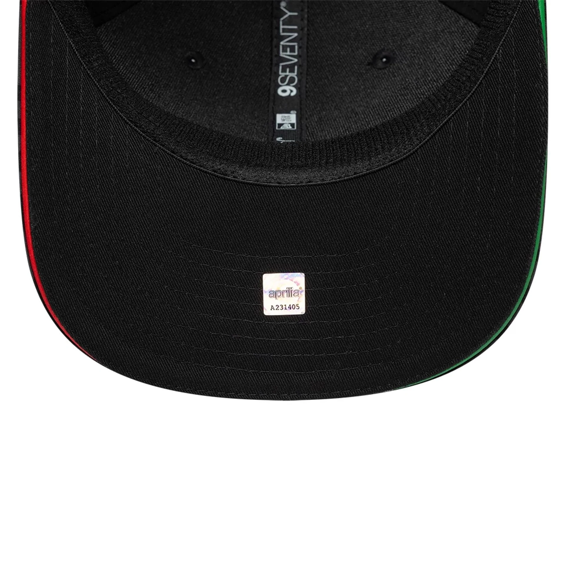 Aprilia Replica Mugello Race Special Black 9SEVENTY Stretch Snap Adjustable Cap - Image 5