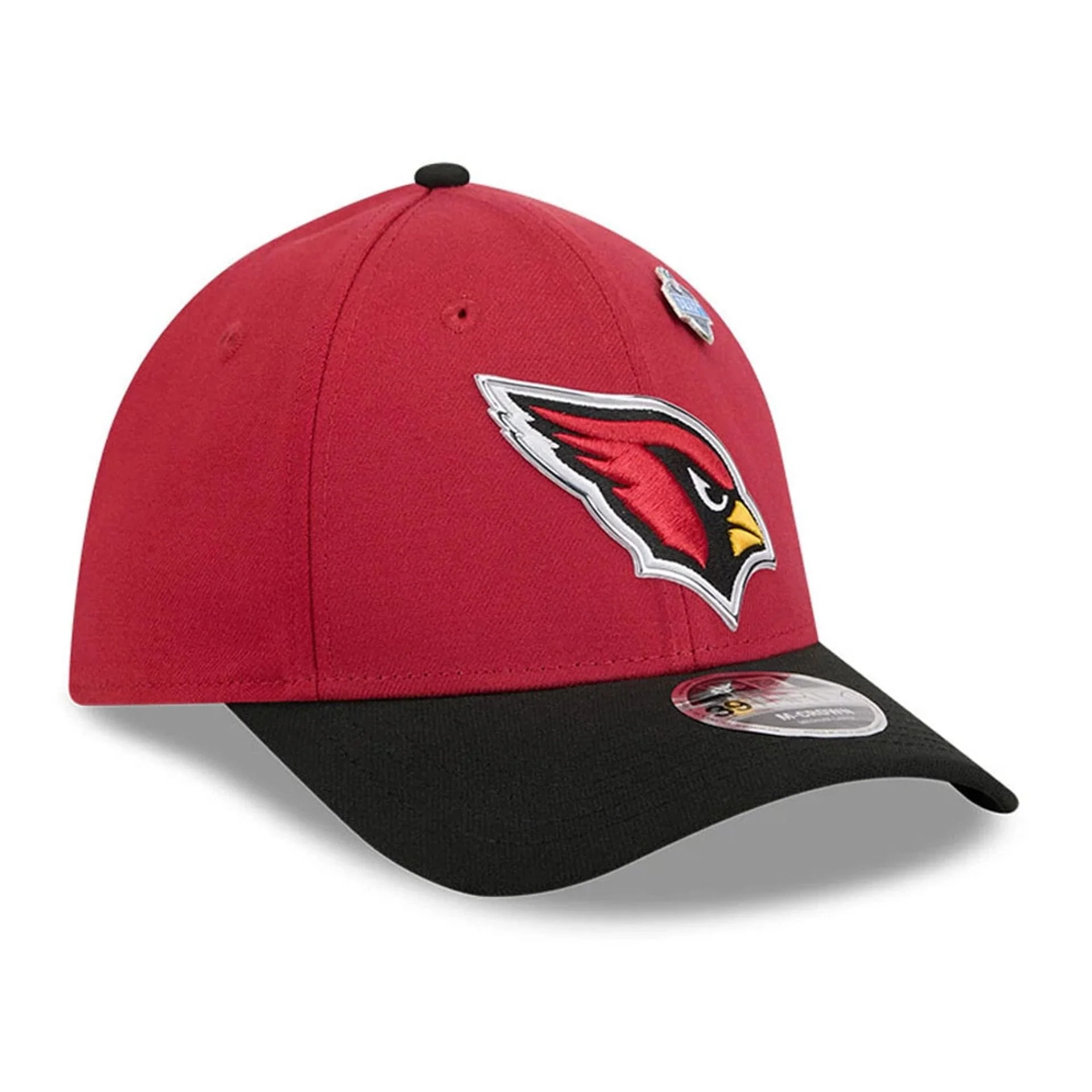Arizona Cardinals NFL Draft 2026 Dark Red 39THIRTY M-Crown Stretch Fit Cap - Image 4