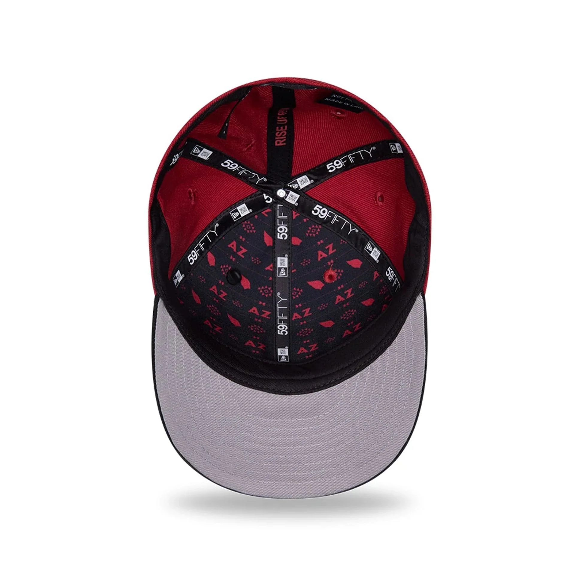 Arizona Cardinals NFL Draft 2026 Dark Red 59FIFTY Fitted Cap - Image 2