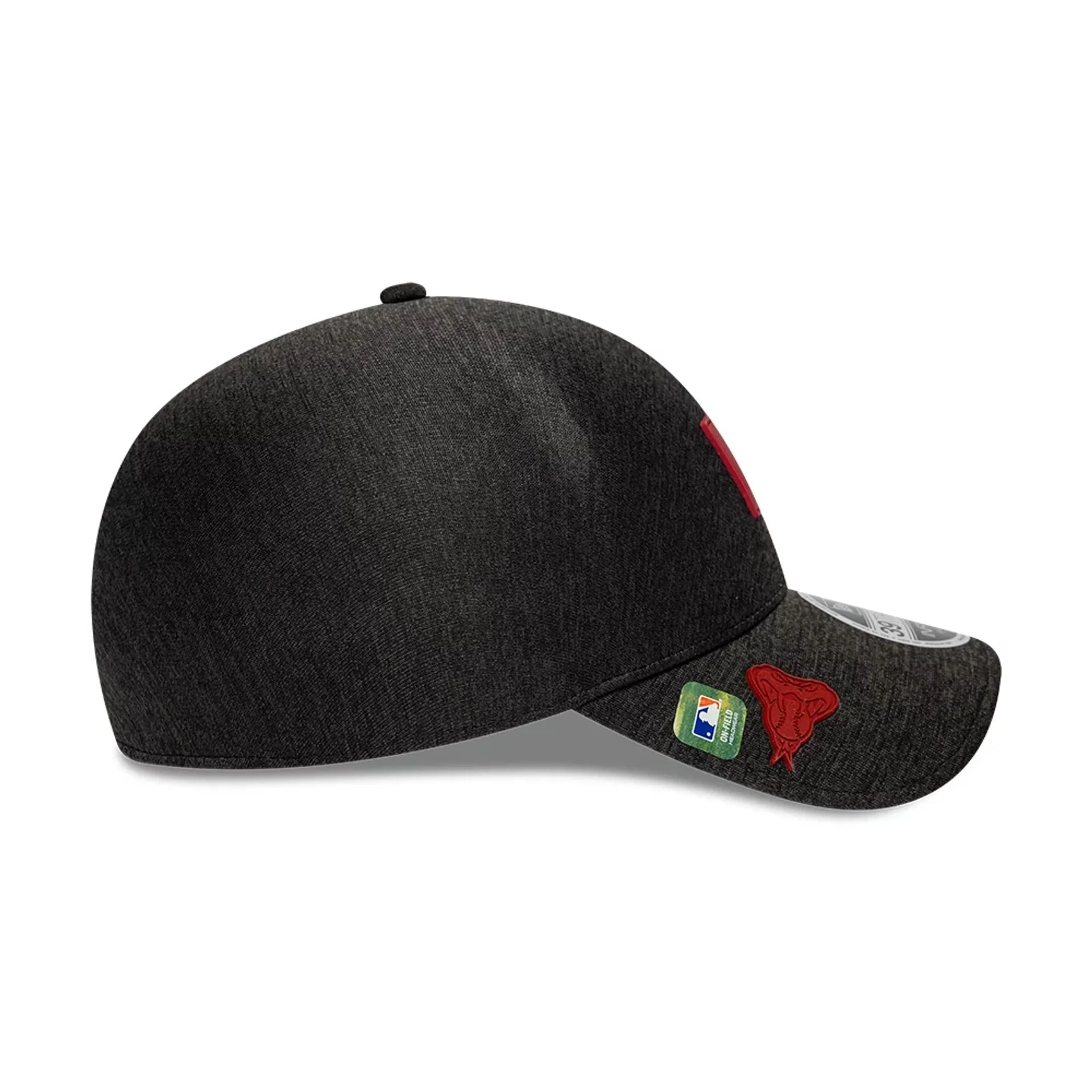Arizona Diamondbacks MLB Clubhouse Black 39THIRTY Infinity Stretch Fit Cap - Image 6