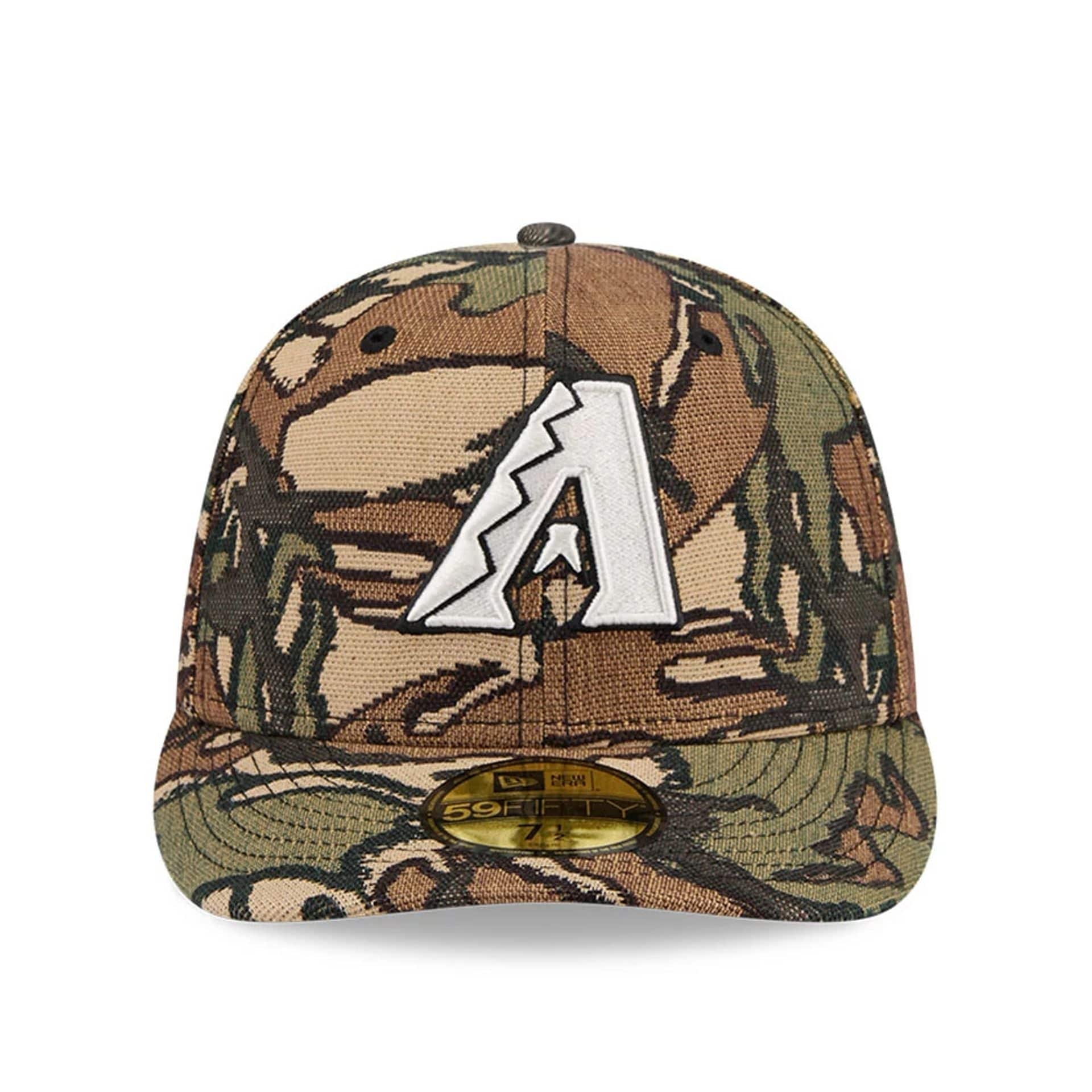 Arizona Diamondbacks MLB Jacquard Camo 59FIFTY Fitted Cap - Image 3