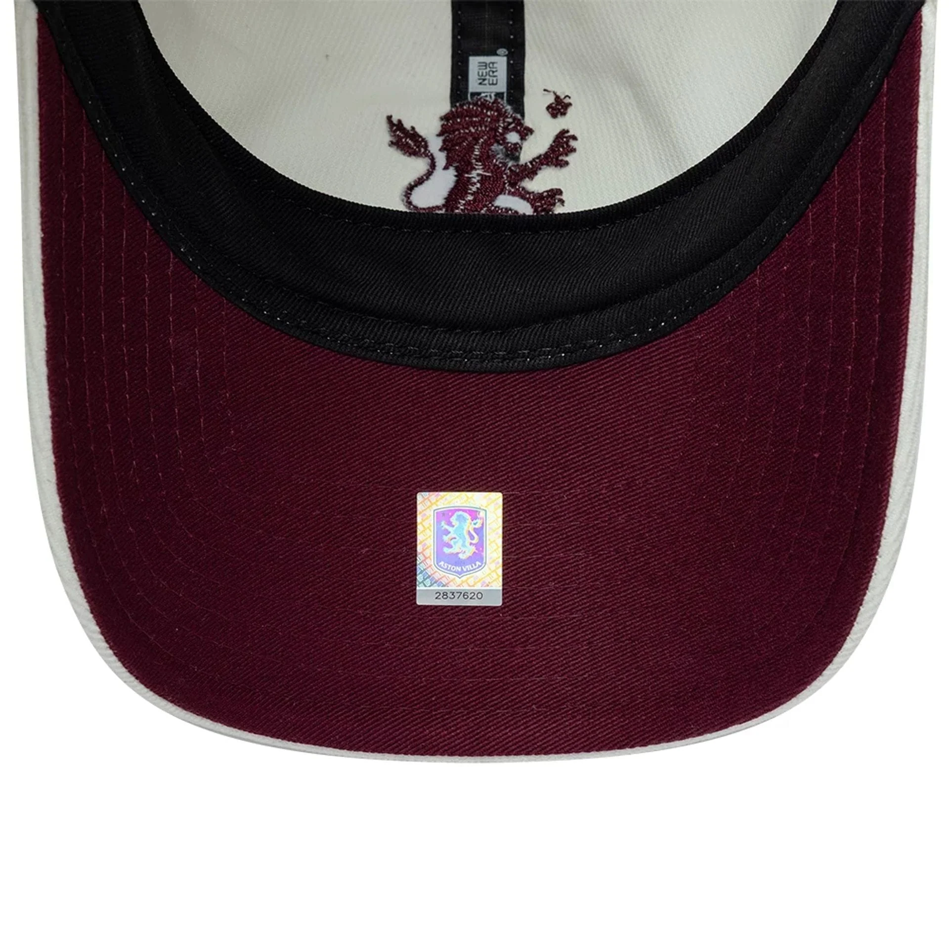 Aston Villa FC Cord Light Beige 9TWENTY Adjustable Cap - Image 2