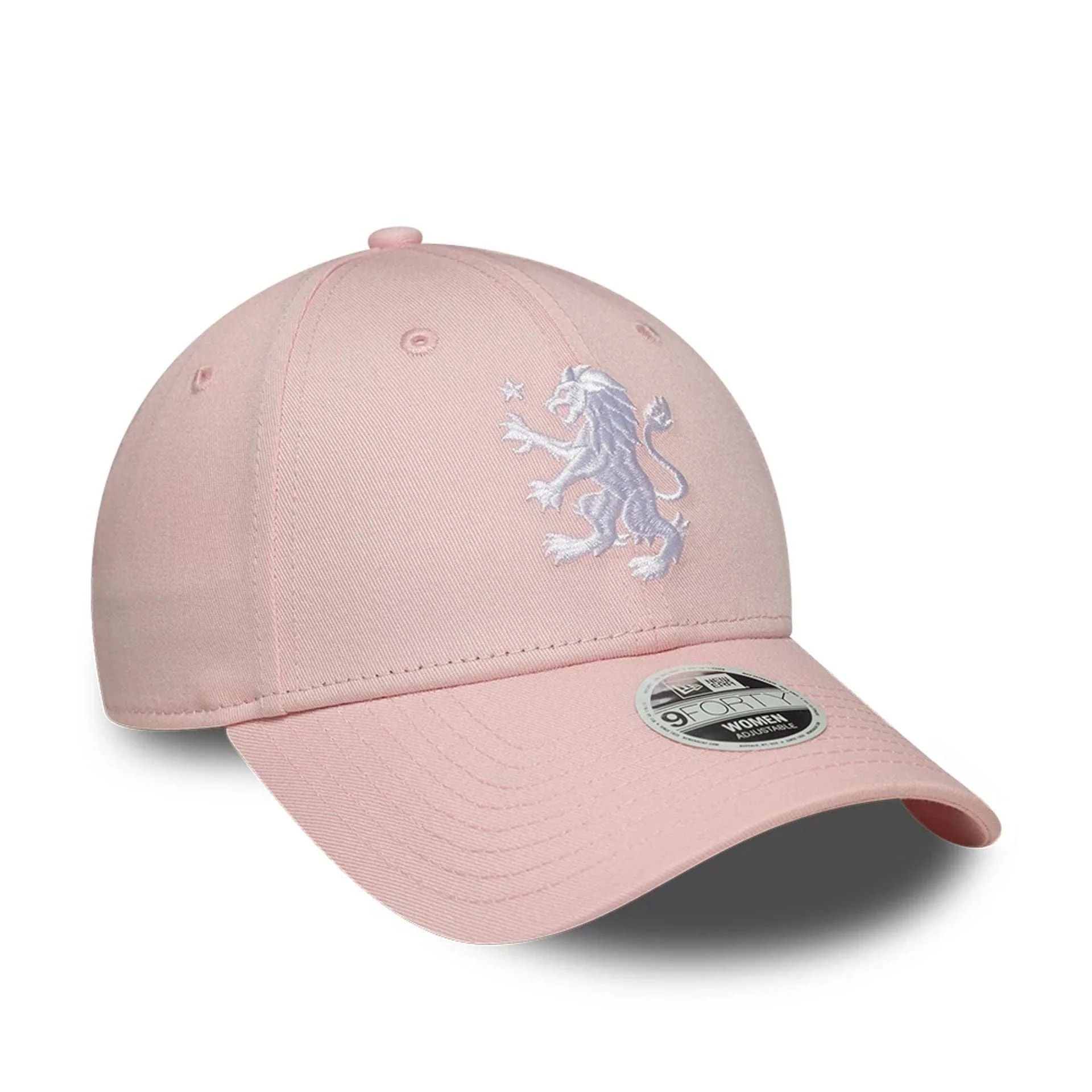 Aston Villa FC Womens Pastel Pink 9FORTY Cap - Image 3