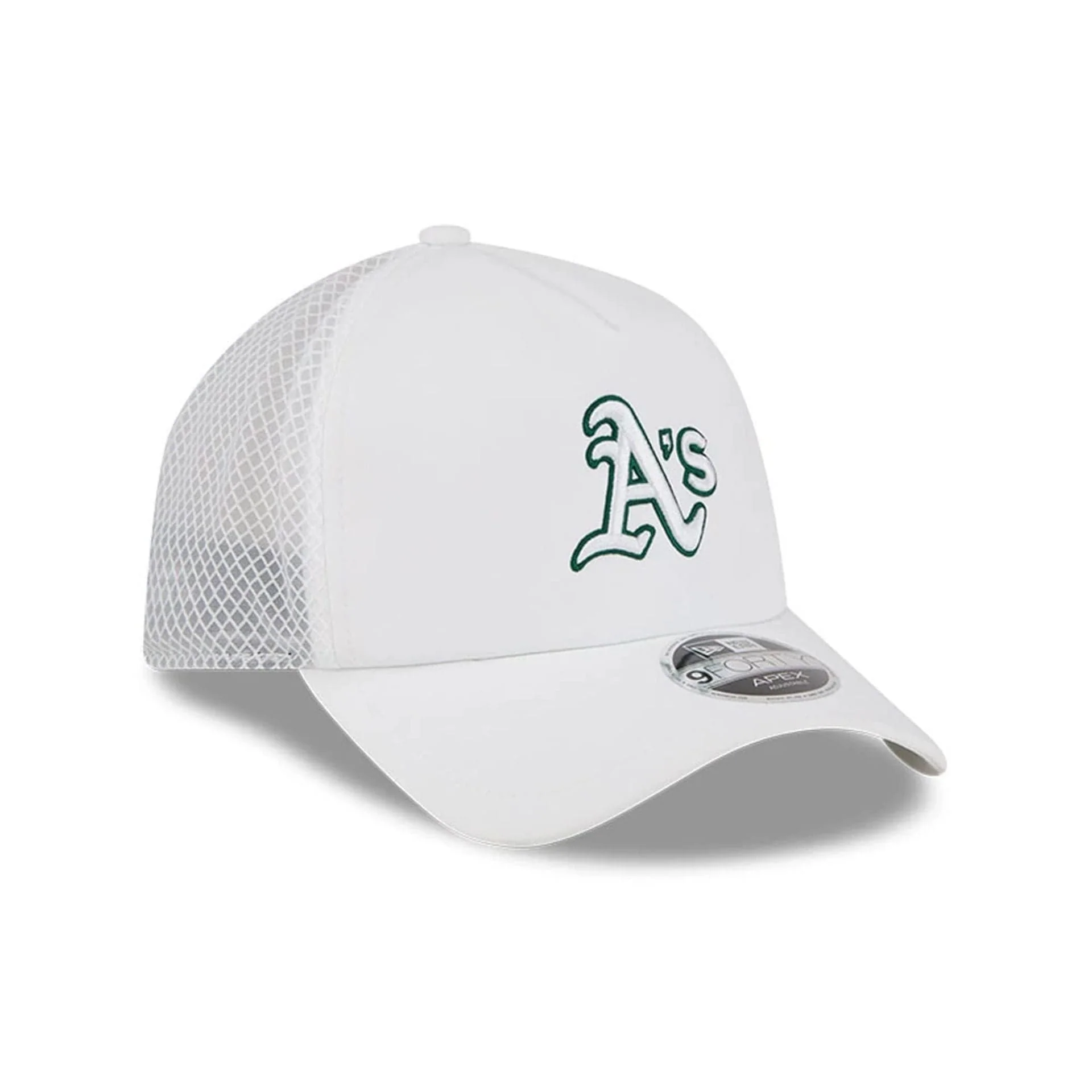 Athletics MLB Batting Practice 2026 White 9FORTY Apex Adjustable Cap - Image 2