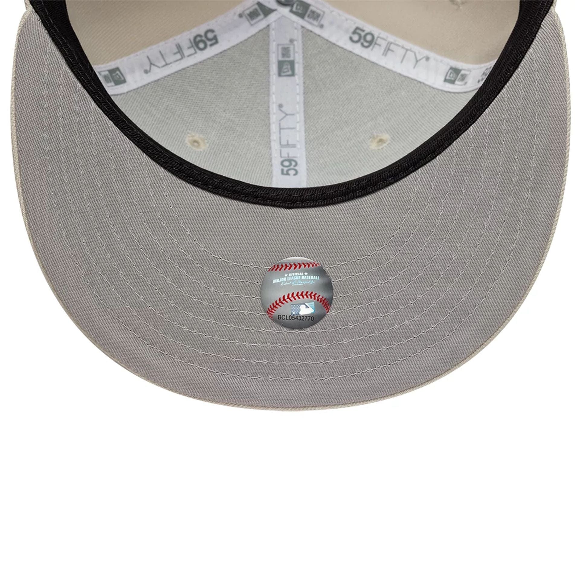 Athletics MLB Beige 59FIFTY Fitted Cap - Image 2