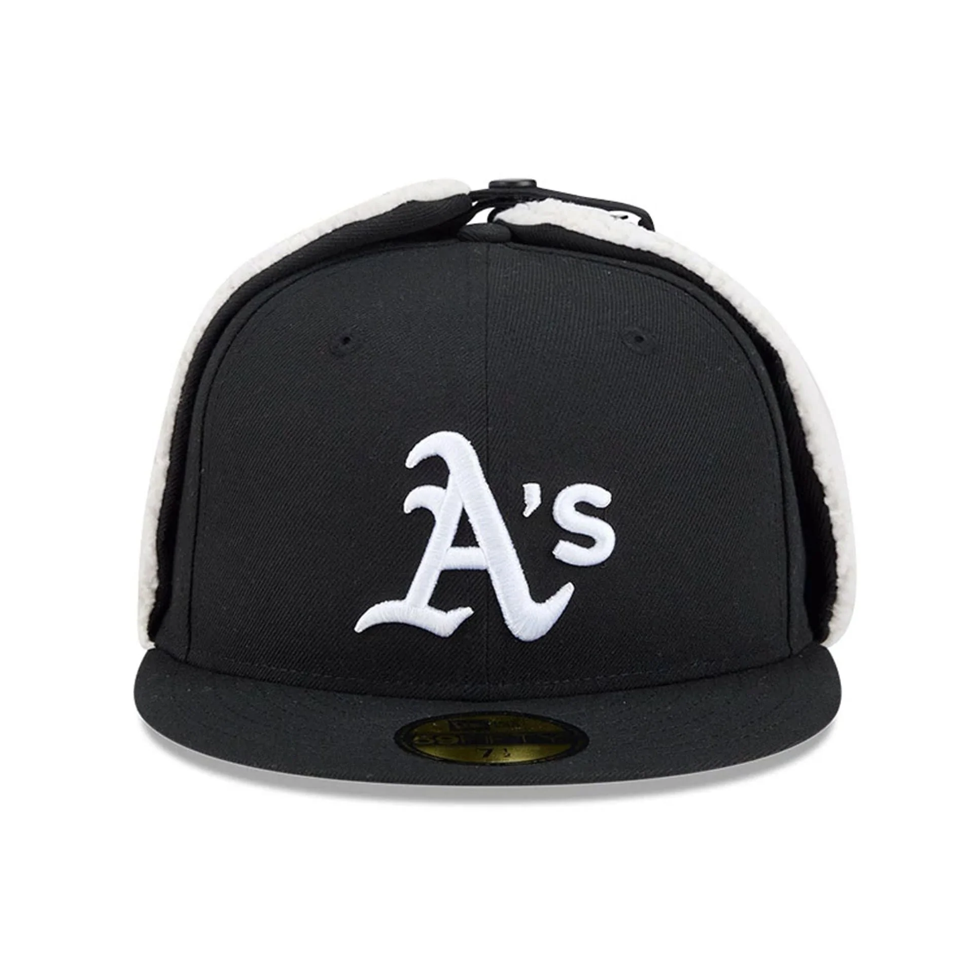 Athletics MLB Classic Black Dogear 59FIFTY Fitted Cap - Image 3