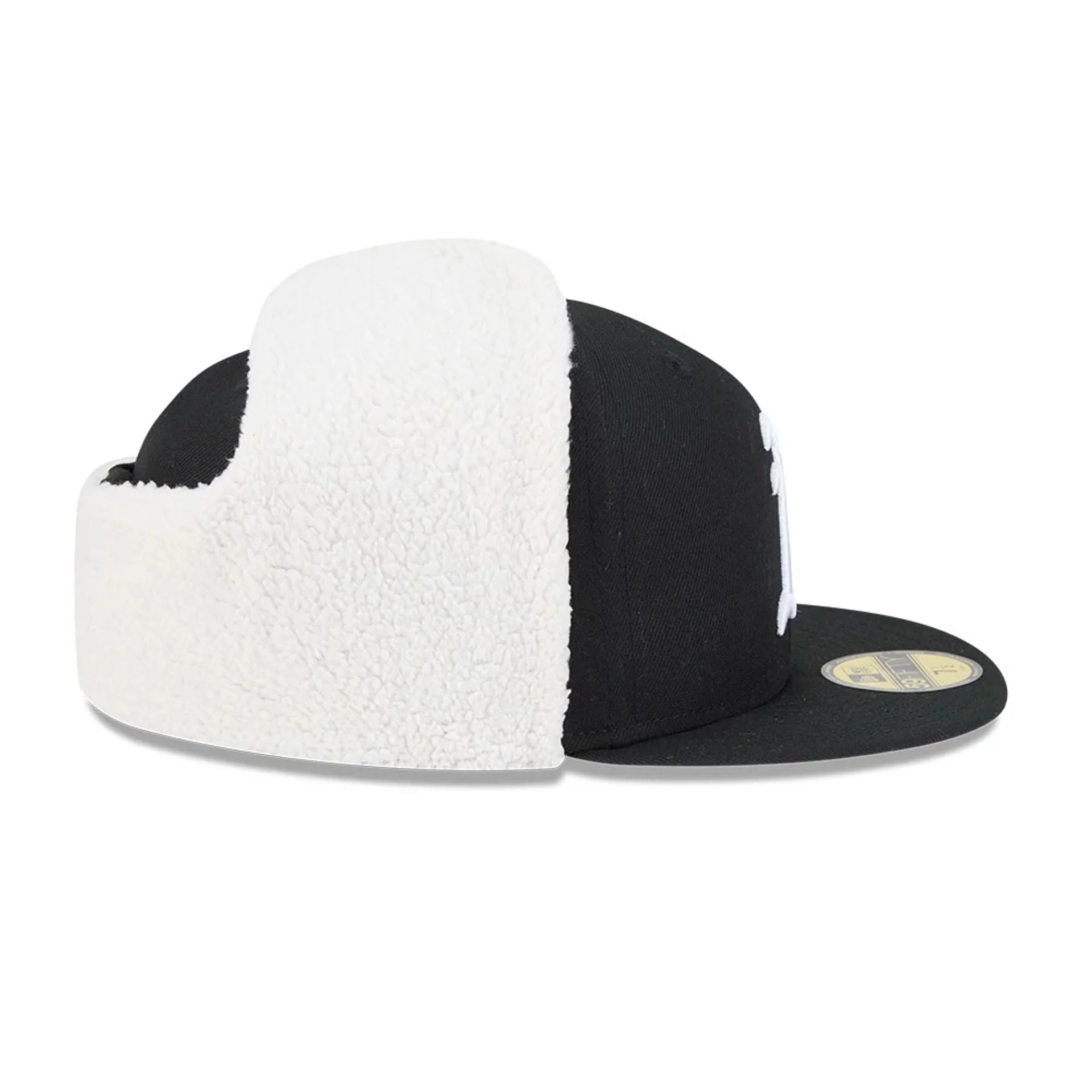 Athletics MLB Classic Black Dogear 59FIFTY Fitted Cap - Image 7