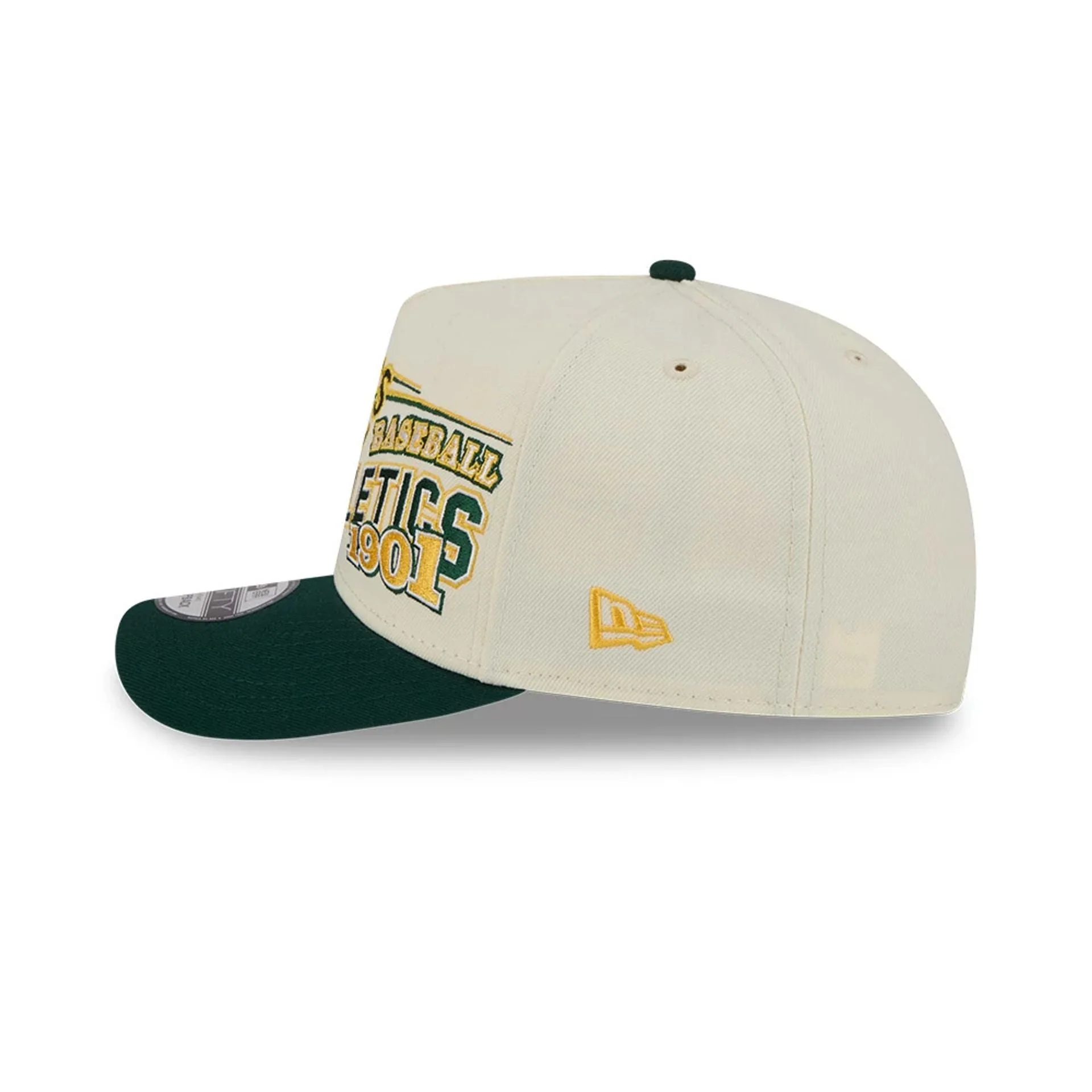 Athletics MLB Classic White 9FIFTY A-Frame Snapback Adjustable Cap - Image 5