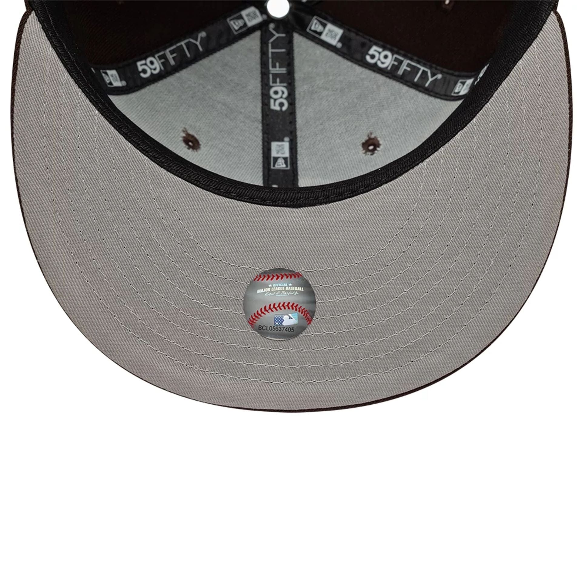 Athletics MLB Dark Brown 59FIFTY Fitted Cap - Image 2