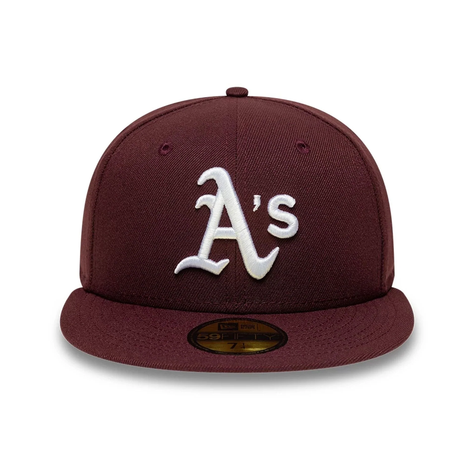 Athletics MLB Dark Purple 59FIFTY Fitted Cap - Image 3