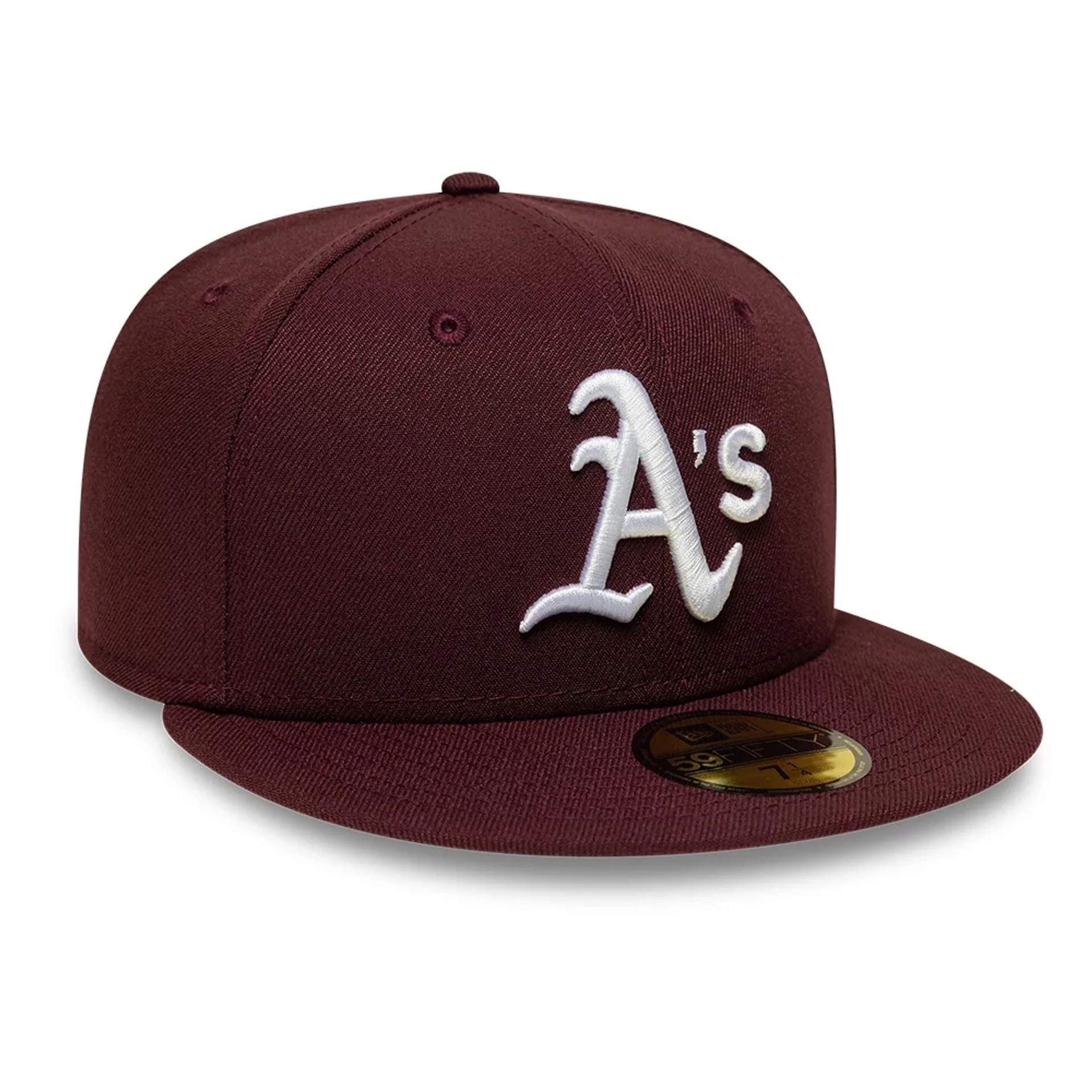 Athletics MLB Dark Purple 59FIFTY Fitted Cap - Image 4