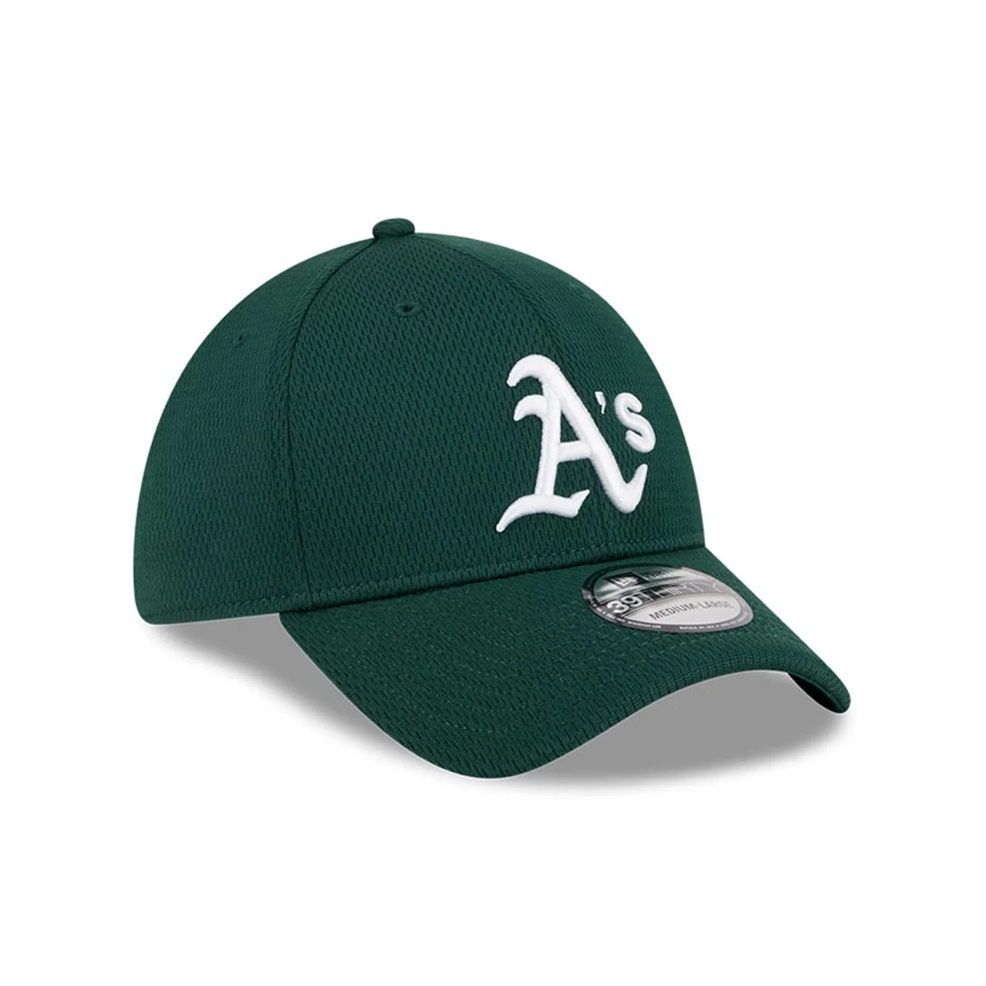 Athletics MLB Evergreen Dark Green 39THIRTY Stretch Fit Cap - Image 3