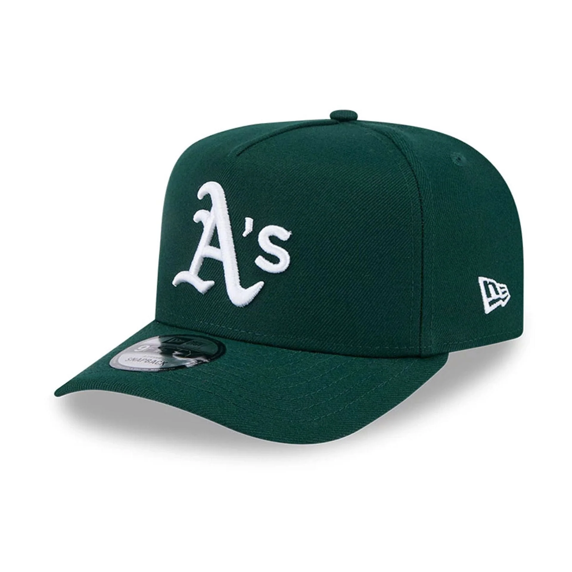 Athletics MLB Evergreen Dark Green 9FIFTY A-Frame Snapback Adjustable Cap - Image 4