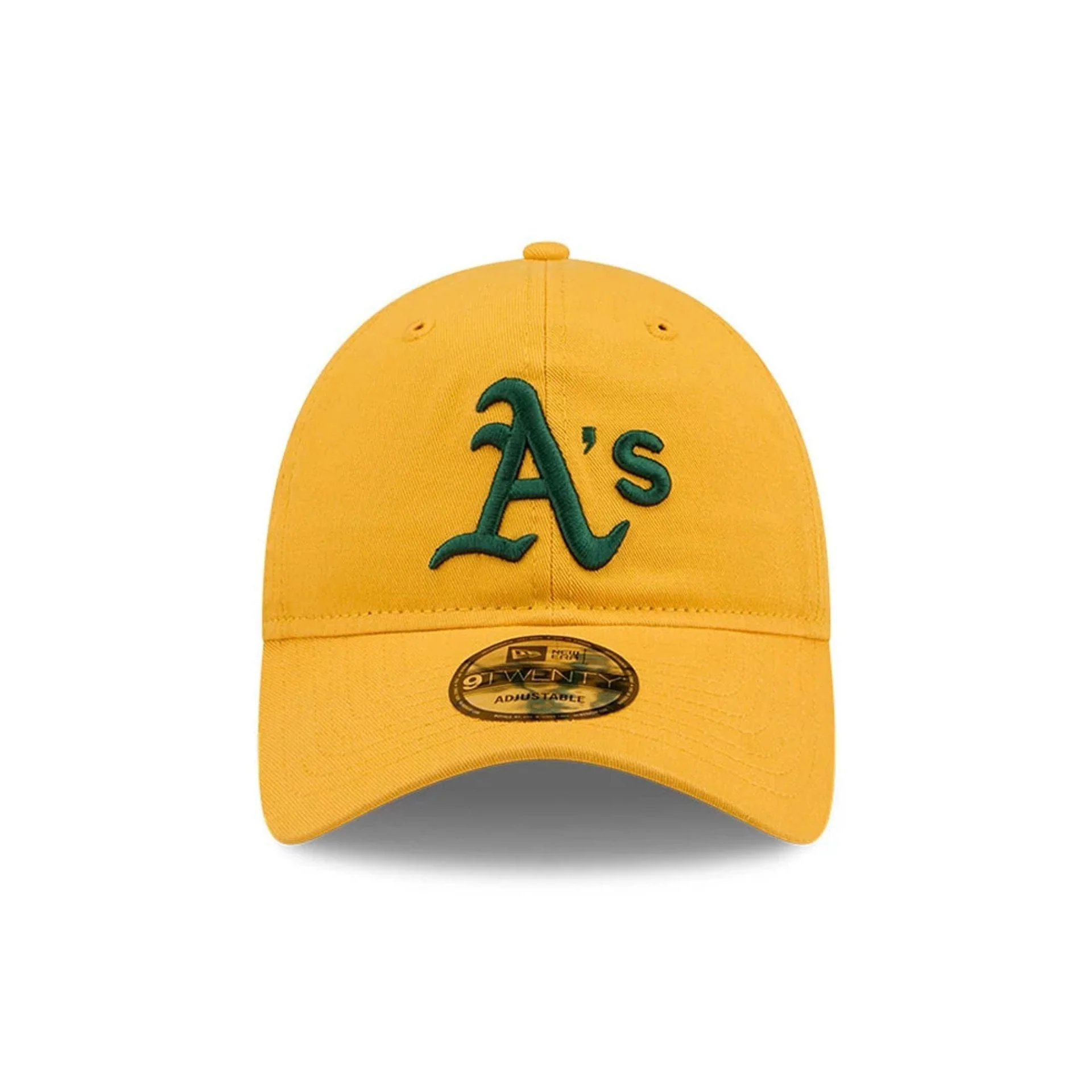 Athletics MLB Evergreen Dark Yellow 9TWENTY Adjustable Cap - Image 2