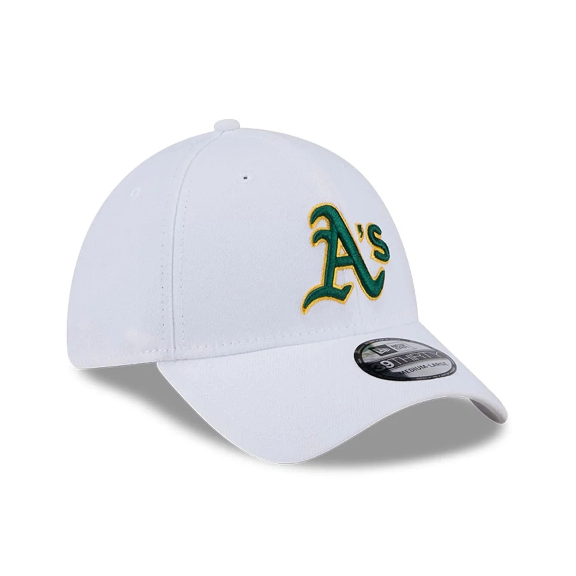 Athletics MLB Evergreen White 39THIRTY Stretch Fit Cap - Image 3