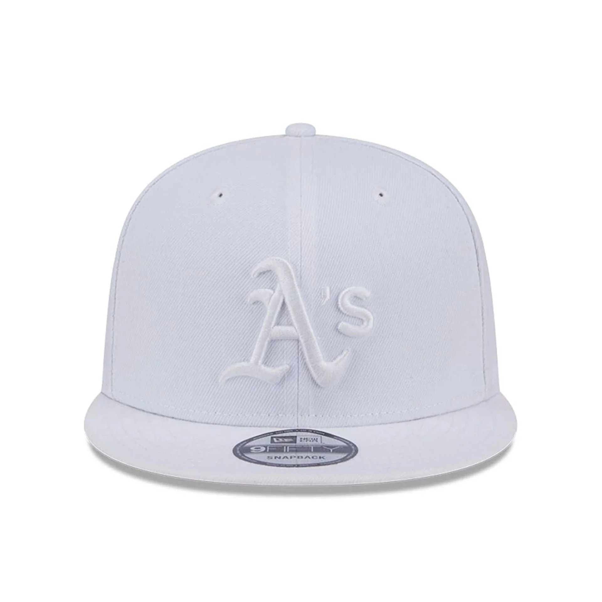 Athletics MLB Evergreen White 9FIFTY Snapback Adjustable Cap - Image 3