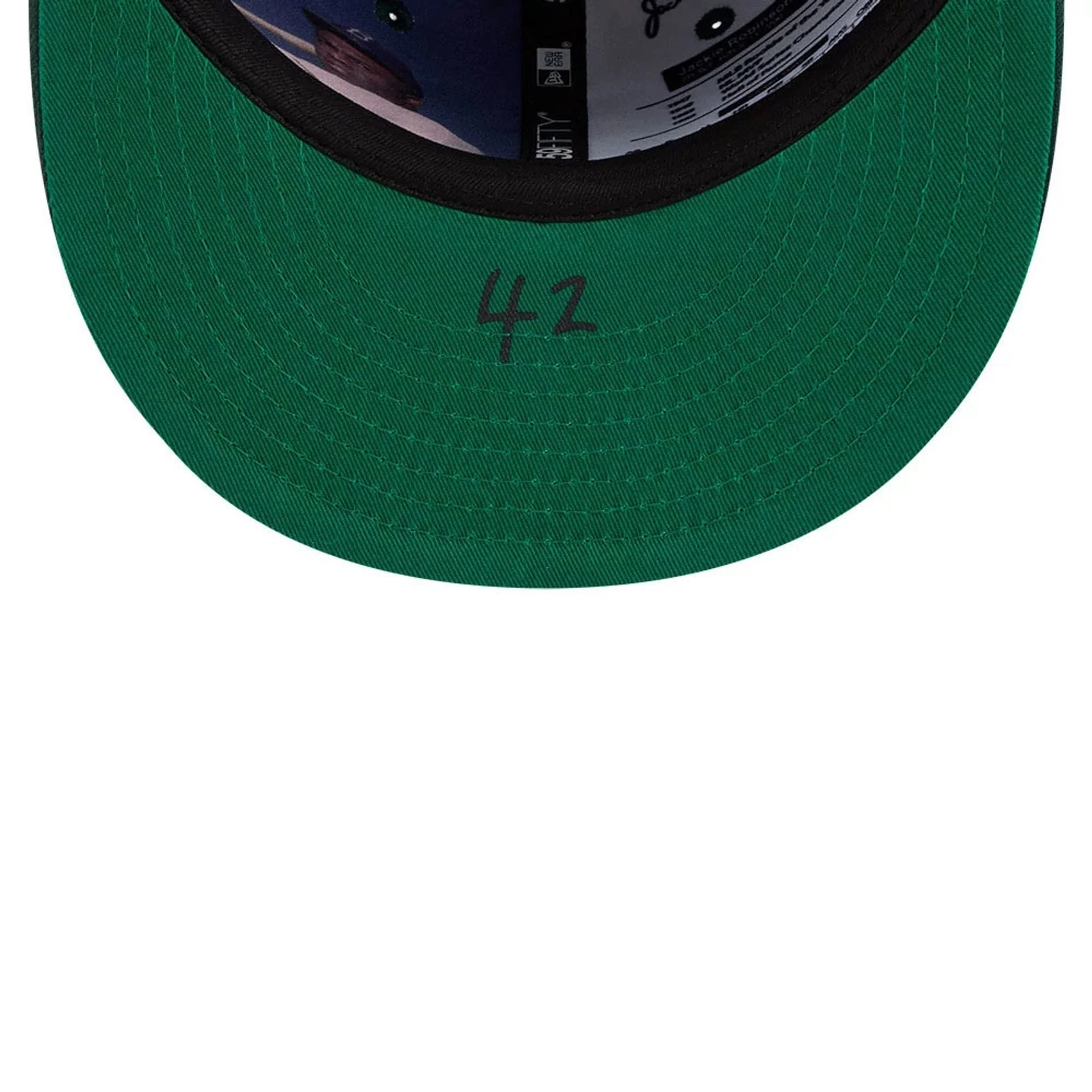 Athletics MLB Jackie Robinson Dark Green 59FIFTY Fitted Cap - Image 9