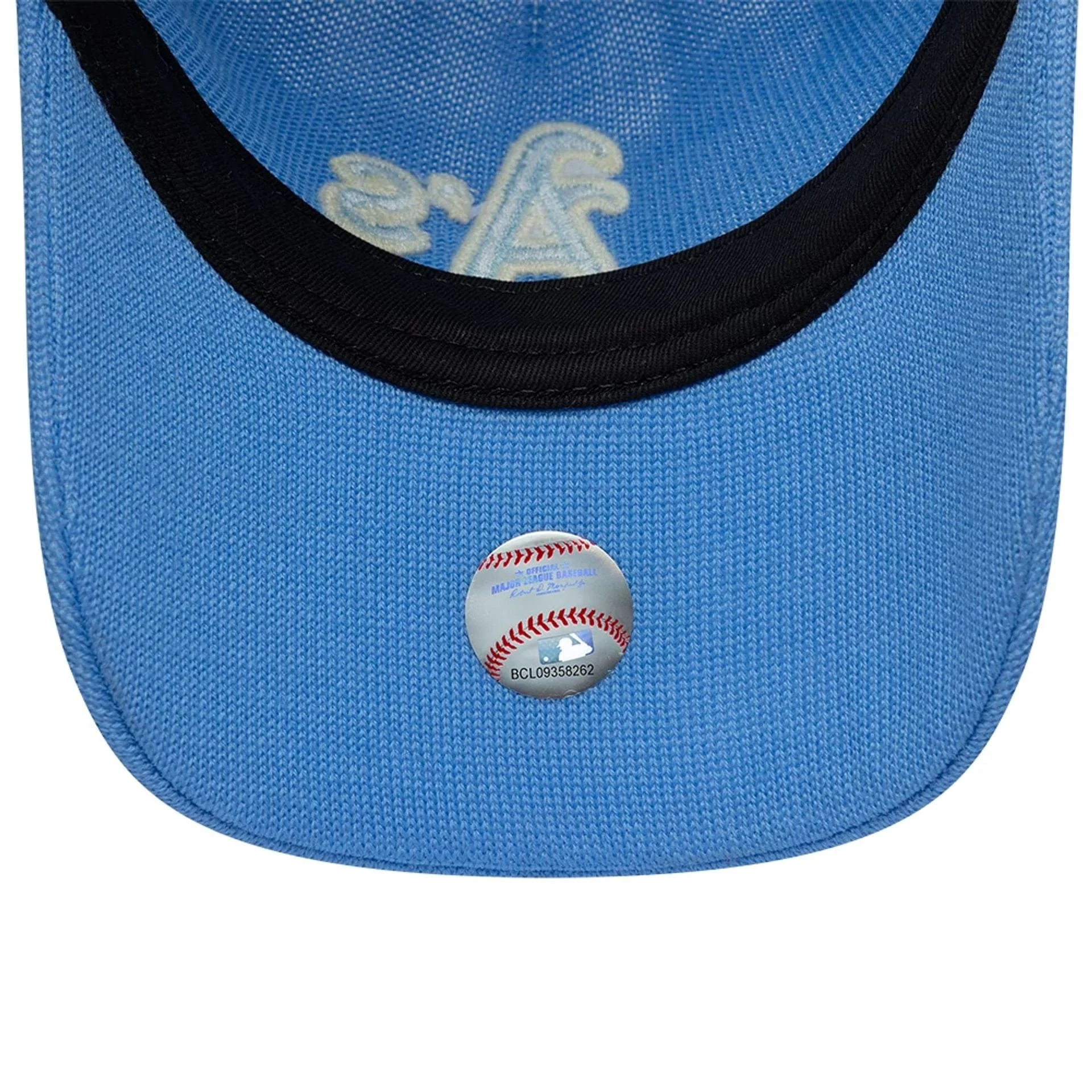 Athletics MLB Merino Wool Pastel Blue 9TWENTY Adjustable Cap - Image 7