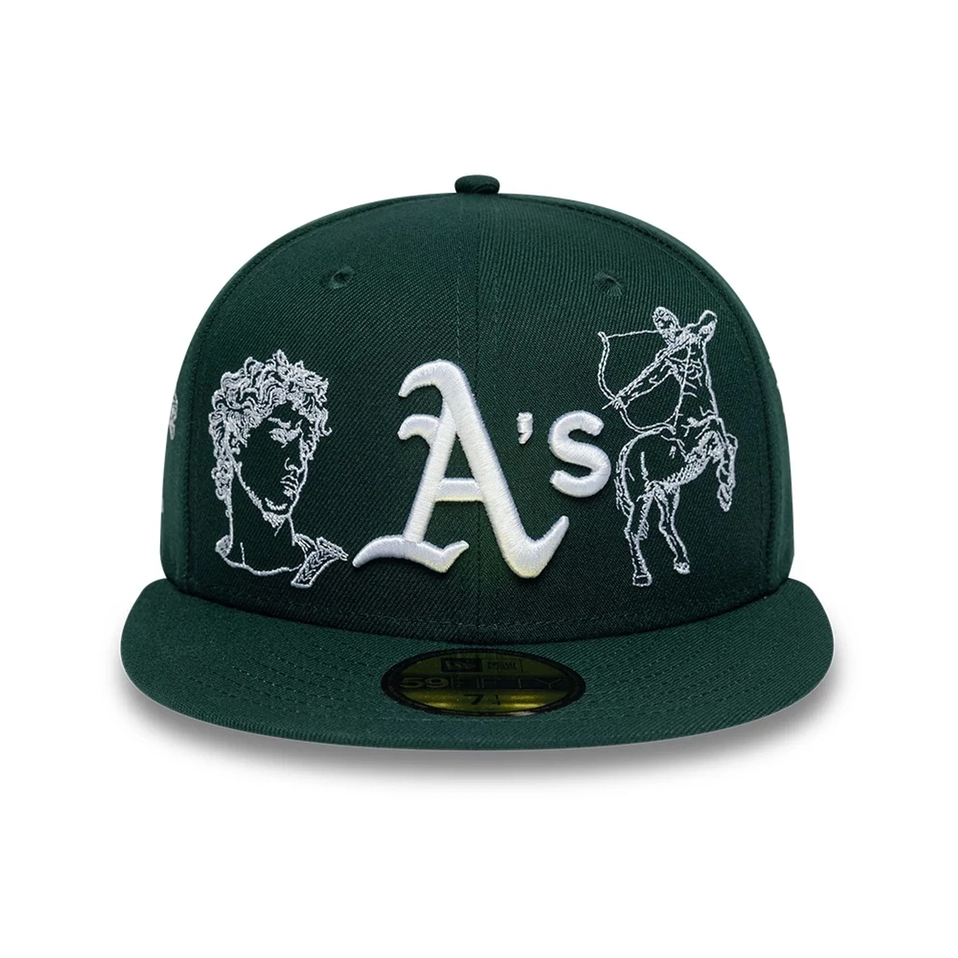 Athletics MLB Mythical Dark Green 59FIFTY Fitted Cap - Image 3