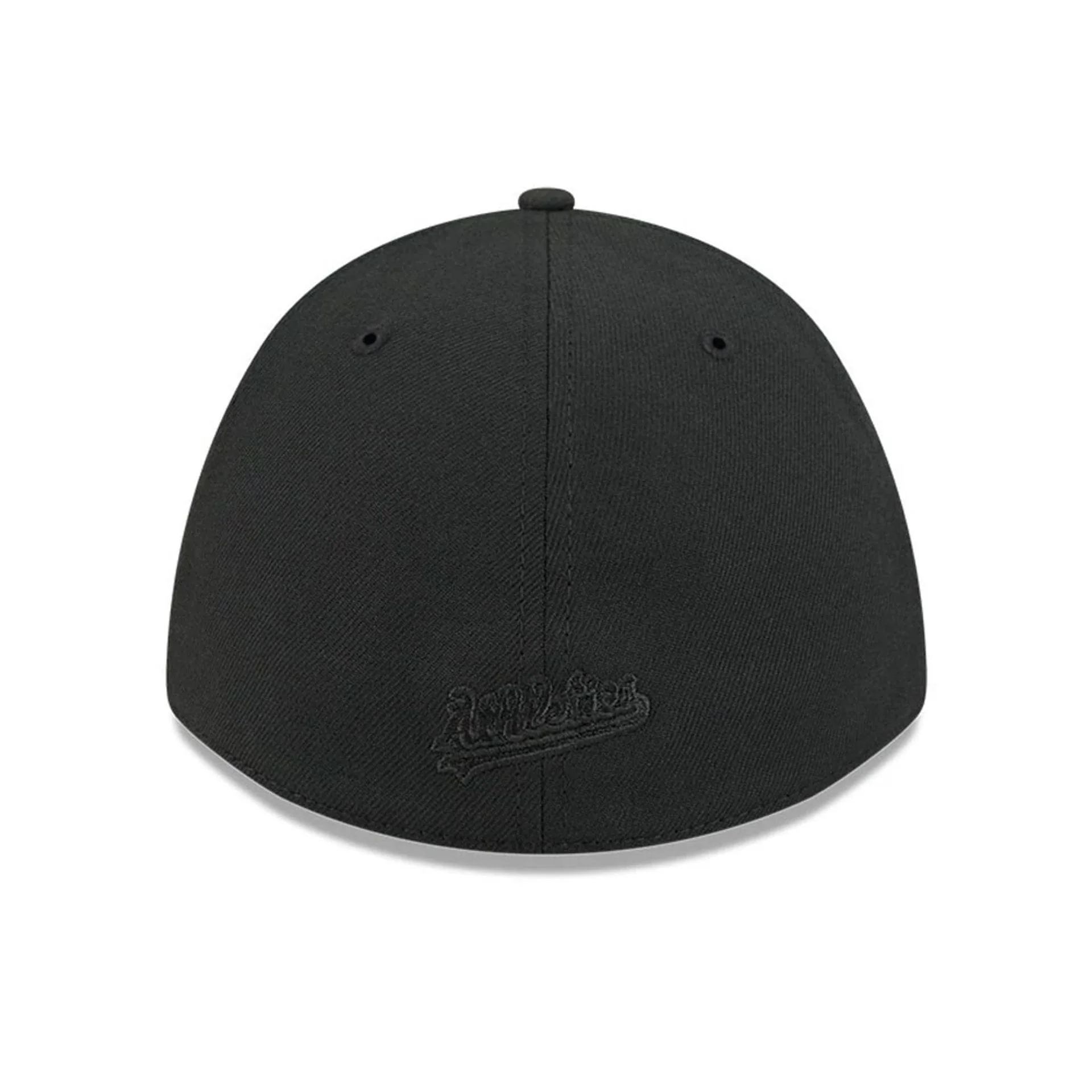 Athletics MLB Outline Black 39THIRTY M-Crown Stretch Fit Cap - Image 5