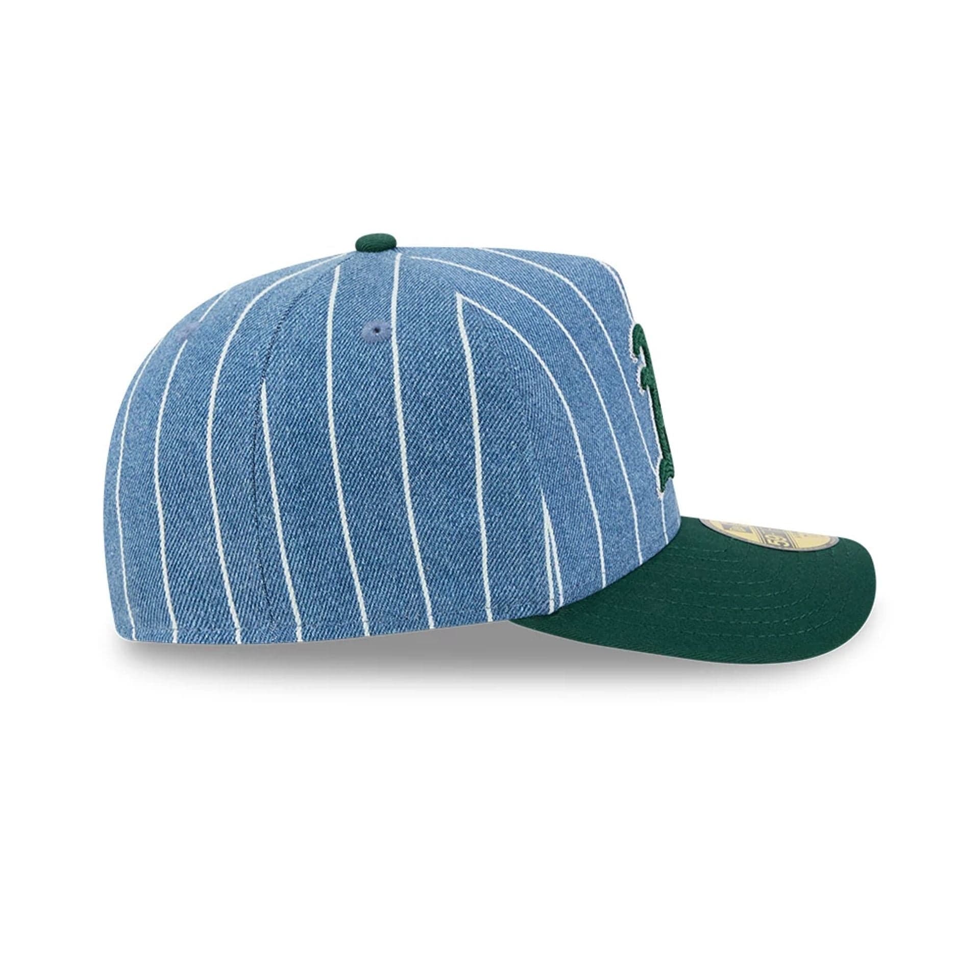 Athletics MLB Parallel Dark Green 59FIFTY A-Frame Fitted Cap - Image 7