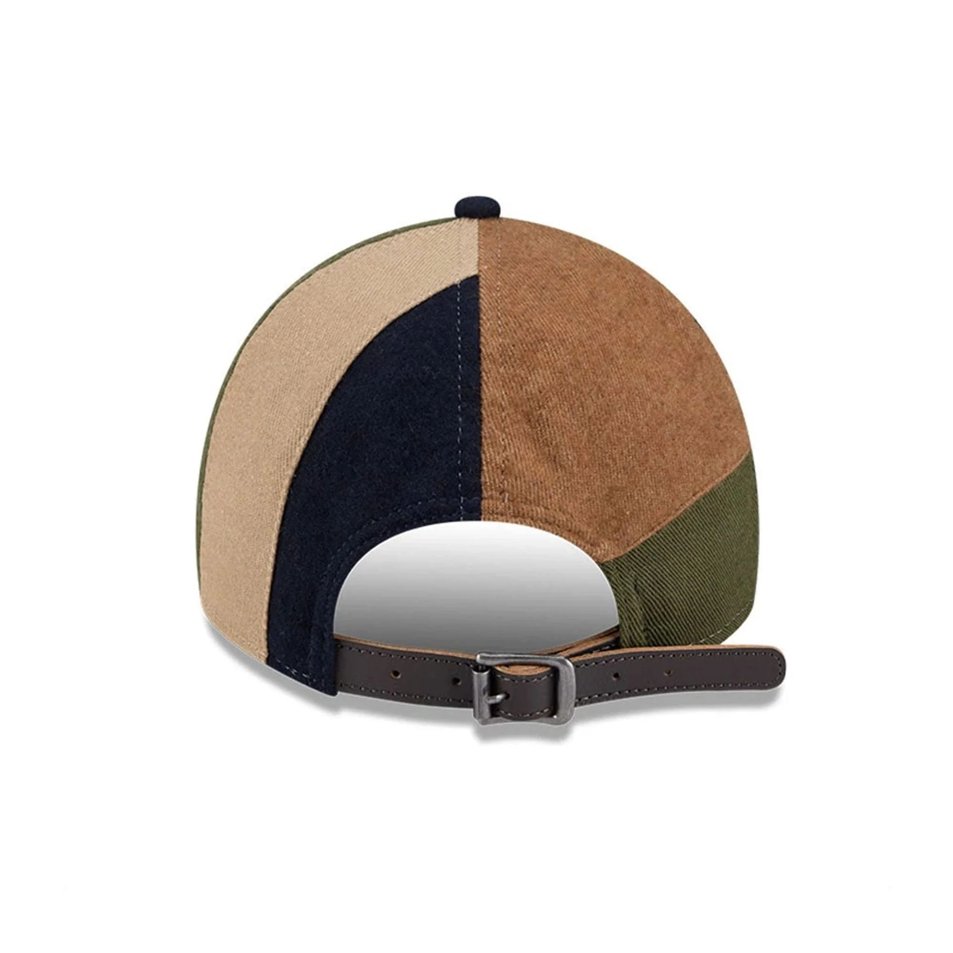 Athletics MLB Patchwork Open Brown 9TWENTY Adjustable Cap - Image 2