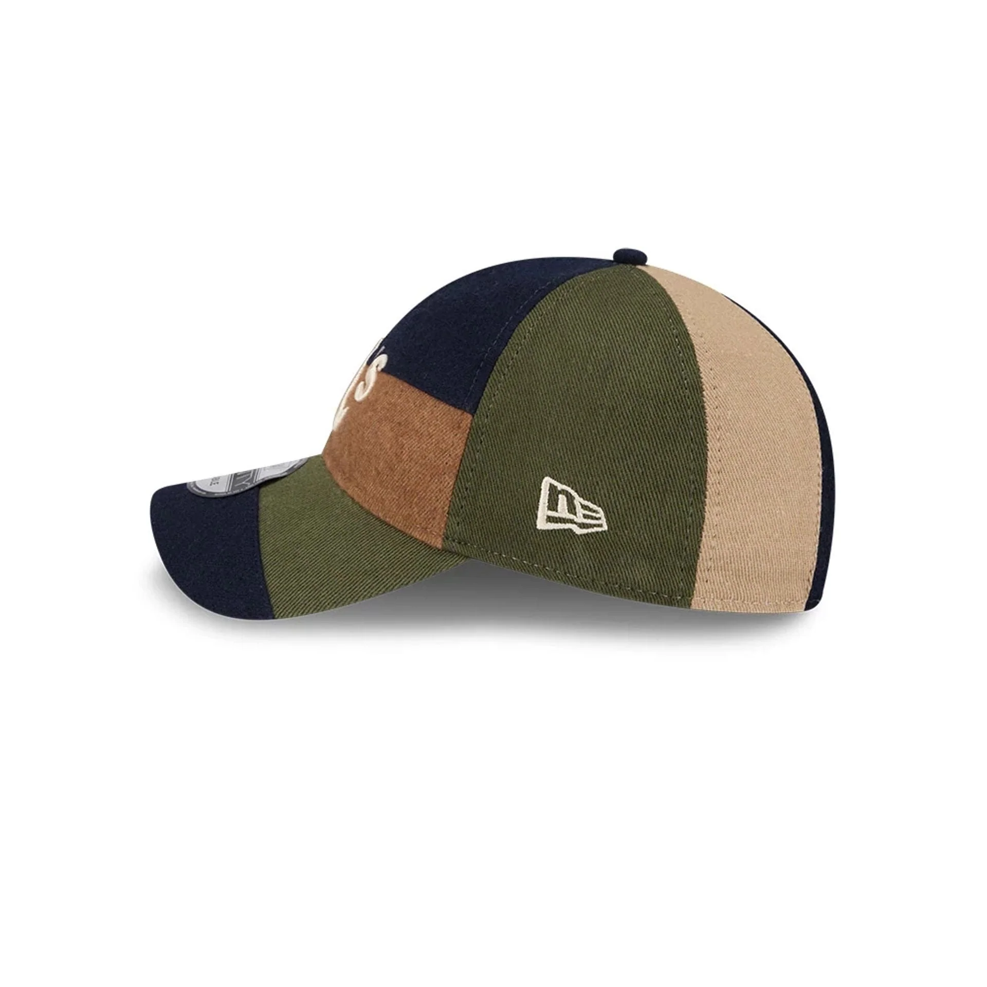 Athletics MLB Patchwork Open Brown 9TWENTY Adjustable Cap - Image 5