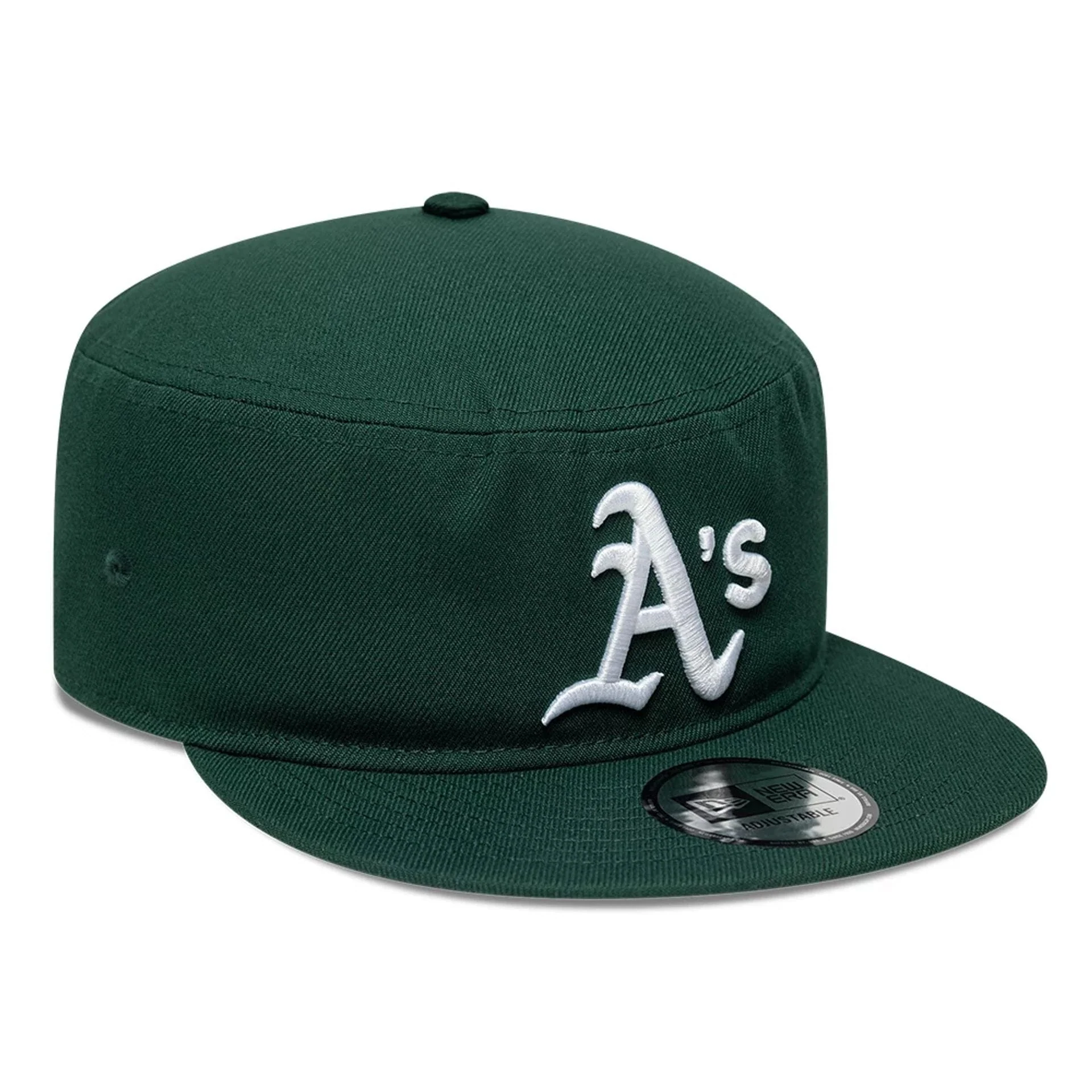 Athletics MLB Poly Dark Green Pillbox Adjustable Cap - Image 3