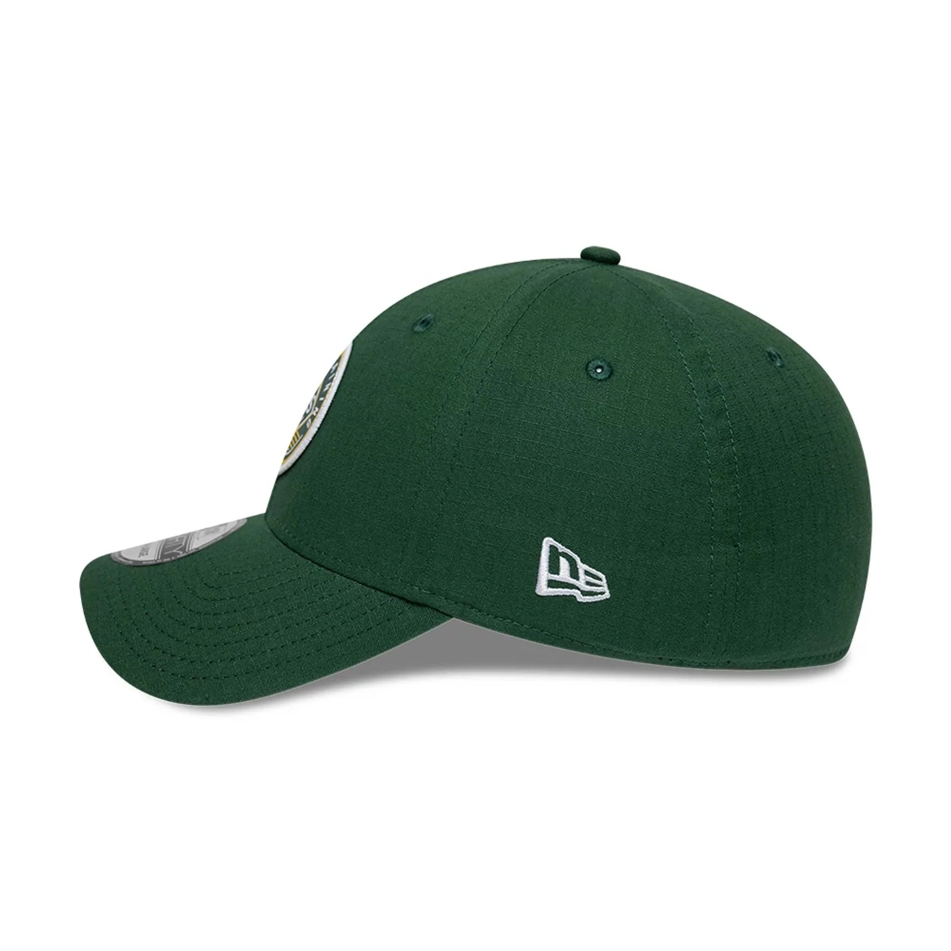 Athletics MLB Ripstop Dark Green 39THIRTY Stretch Fit Cap - Image 6