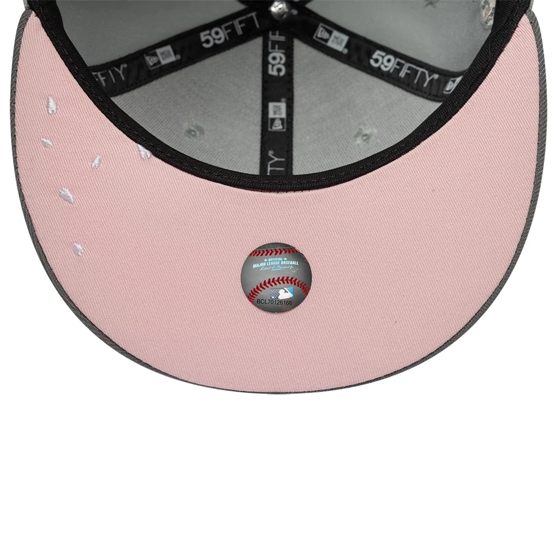Athletics MLB Sakura Nagashi Grey 59FIFTY Fitted Cap - Image 2