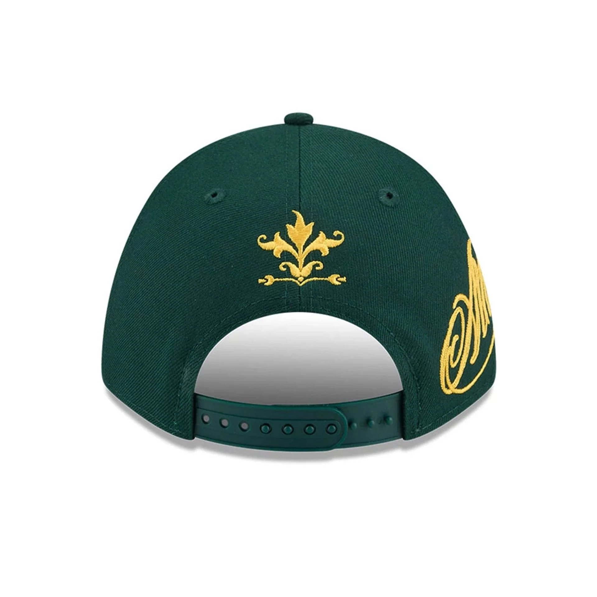 Athletics MLB Script Dark Green 9FORTY M-Crown A-Frame Adjustable Cap - Image 3