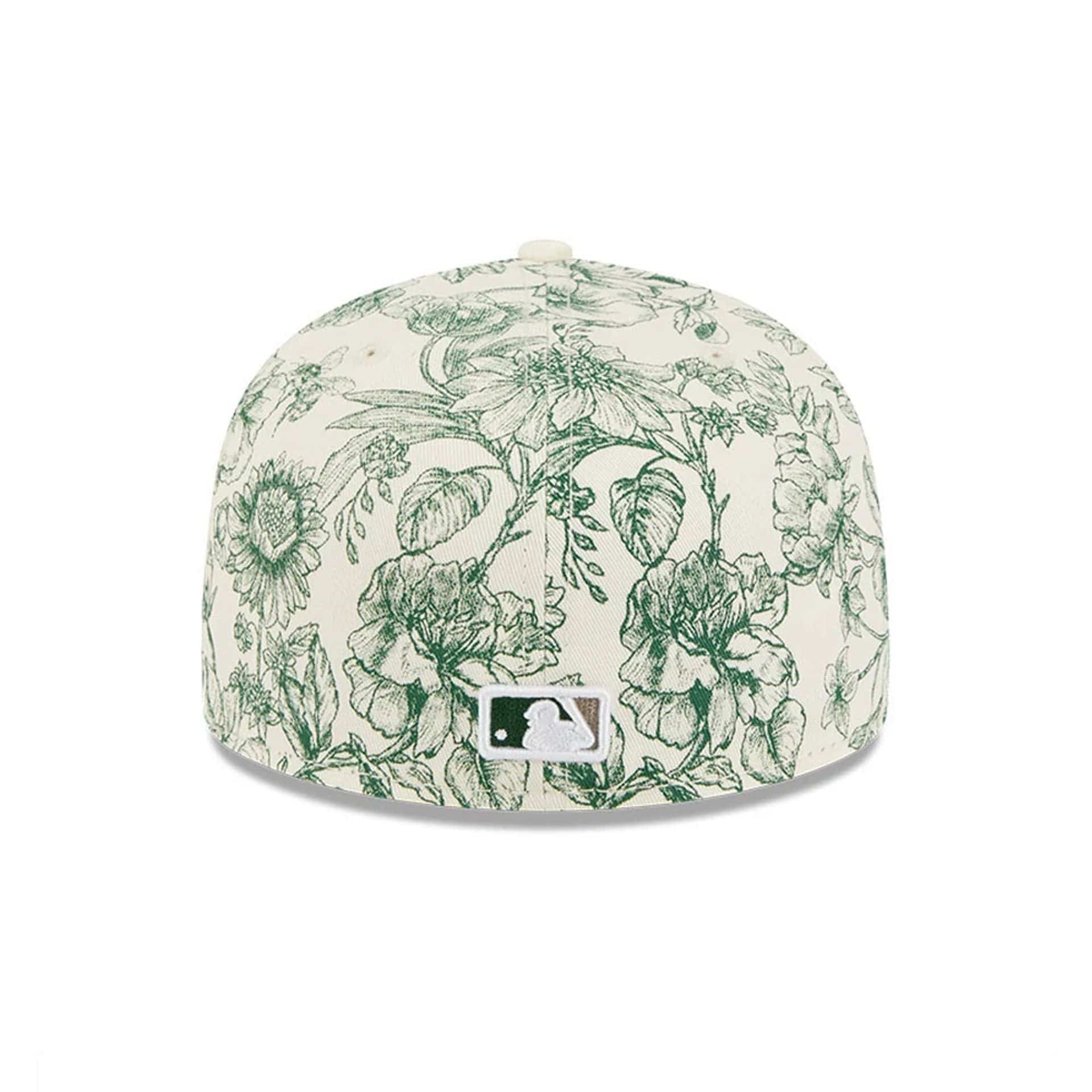 Athletics MLB Spring Floral White 59FIFTY Fitted Cap - Image 6