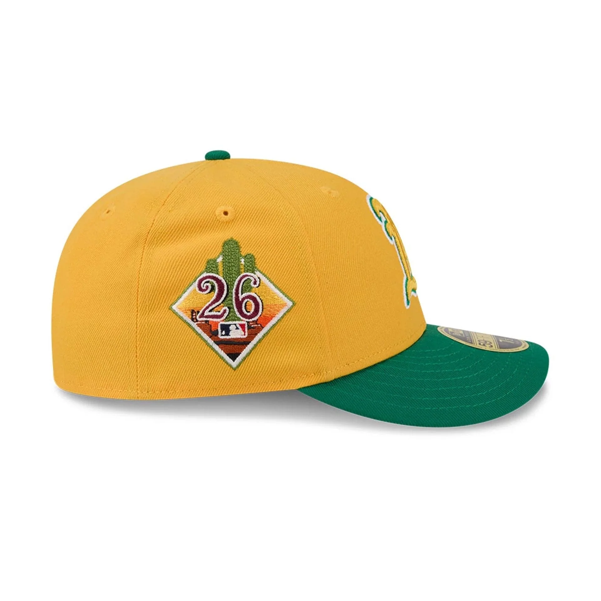 Athletics MLB Spring Training 2026 Yellow Low Profile 59FIFTY Fitted Cap - Image 5