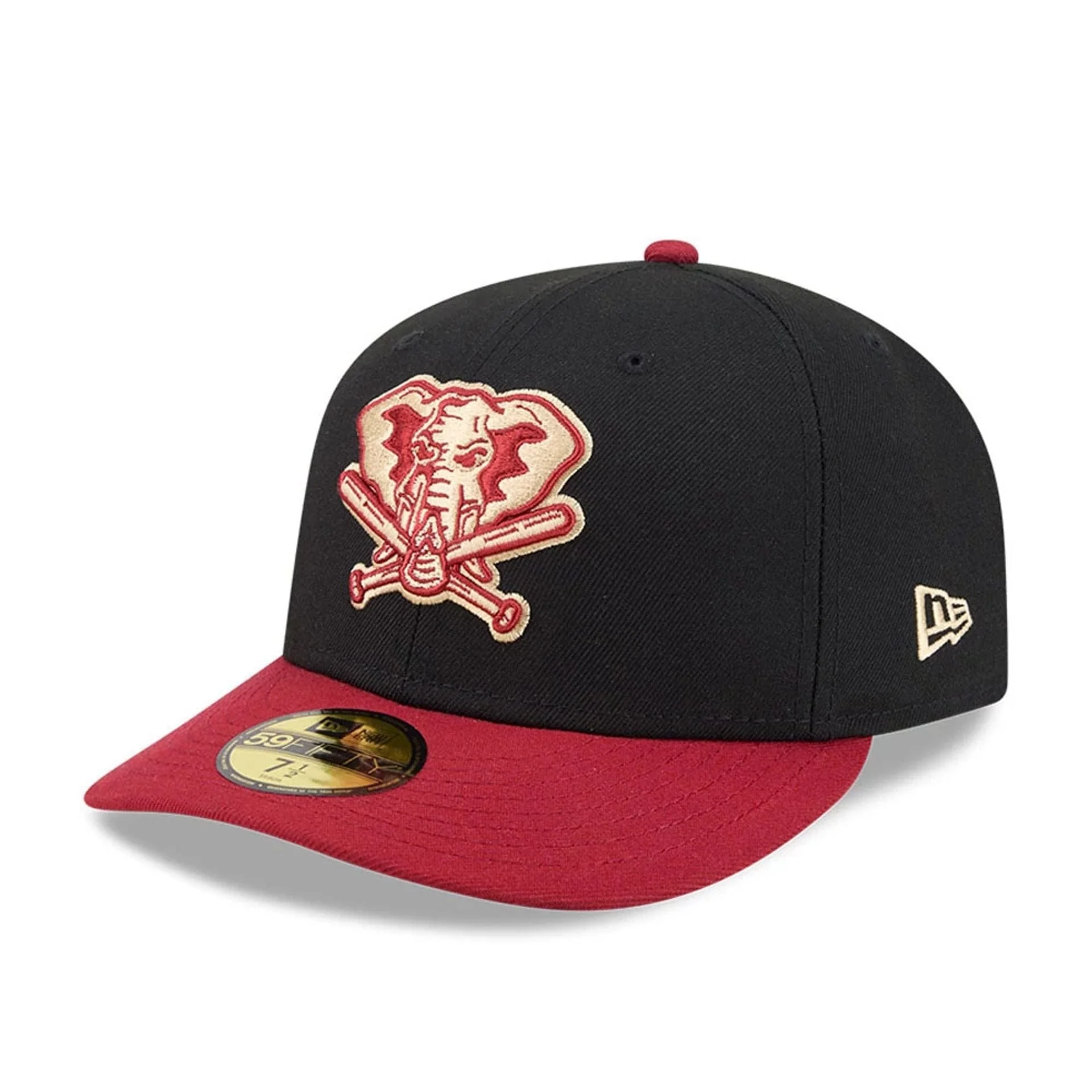 Athletics MLB Team Cards Black 59FIFTY Fitted Cap - Image 4