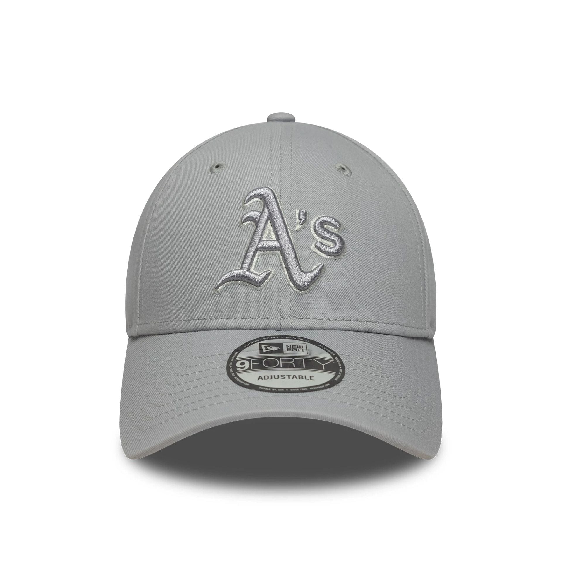 Athletics MLB Team Outline Grey 9FORTY Cap - Image 2