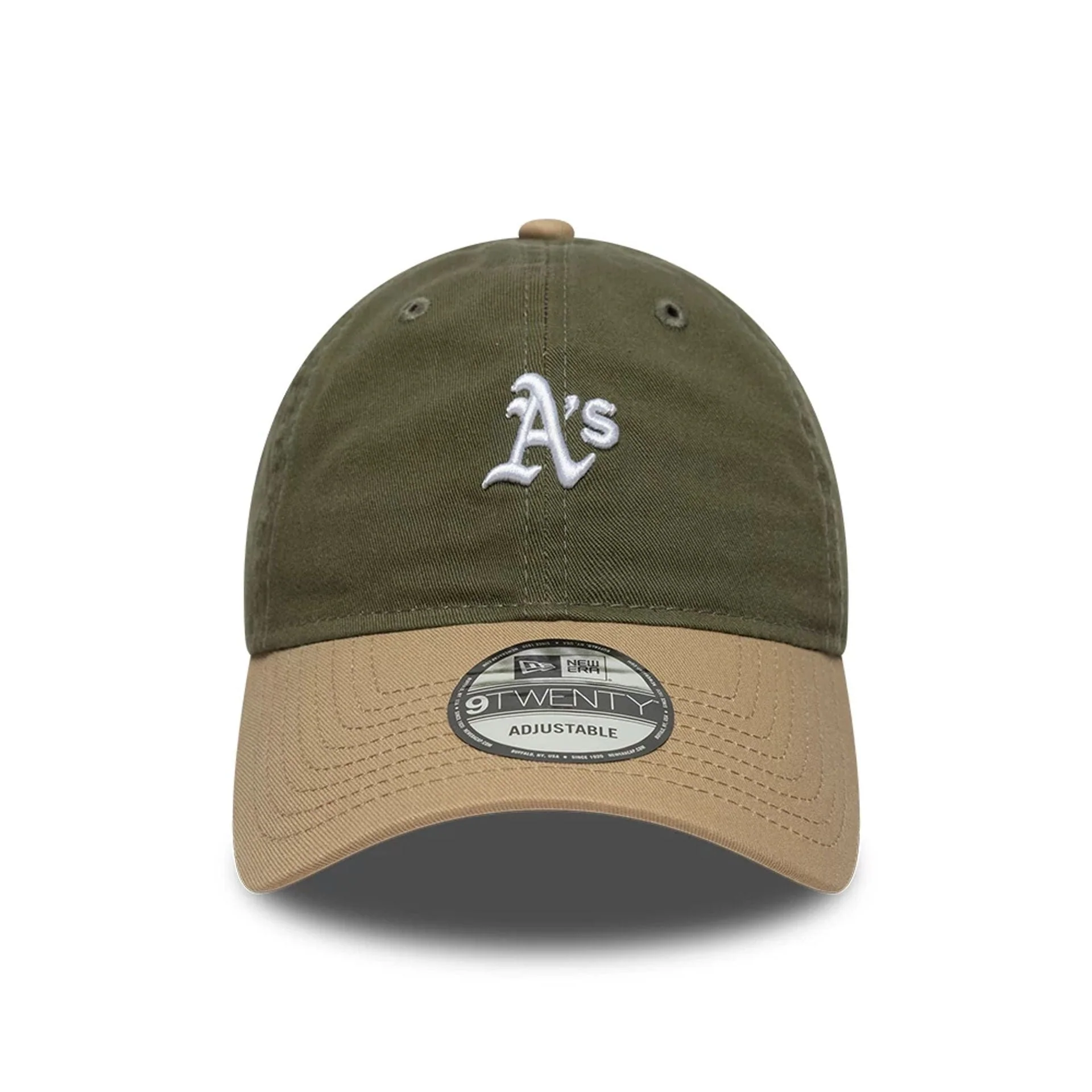 Athletics MLB Washed Contrast Green 9TWENTY Adjustable Cap - Image 2